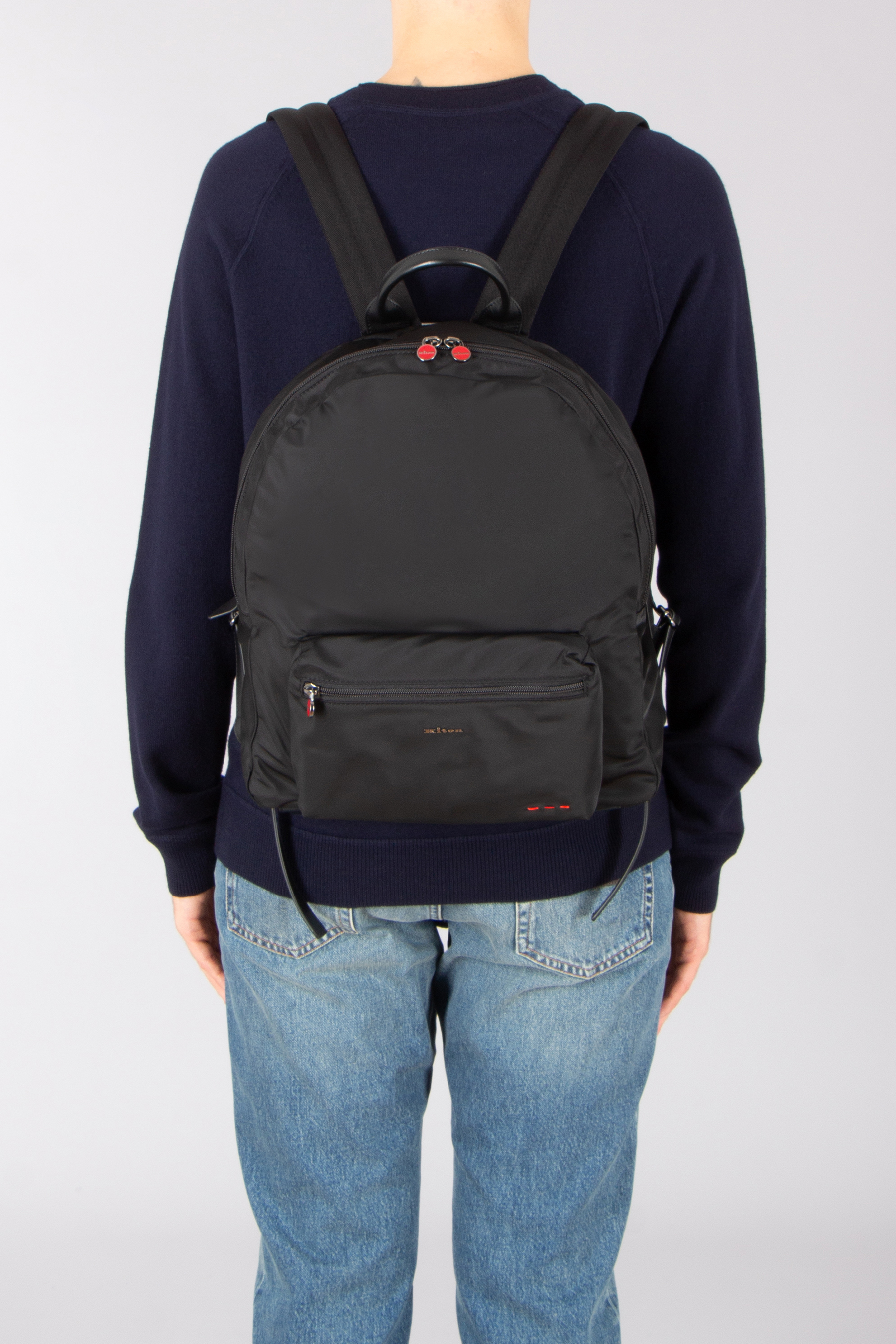 KITON Nylon Blend Backpack Tasche, Rucksack, Kleidung, Jeans, Hosen