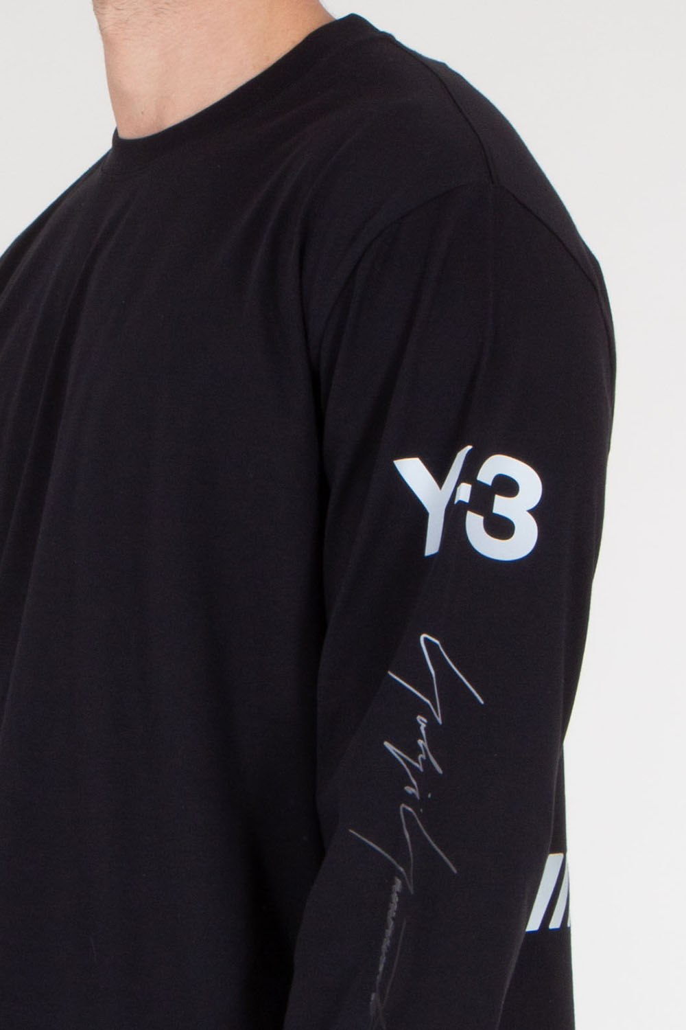 Y-3 x MERCEDES AMG PETRONAS Regular Fit Cotton Longsleeve