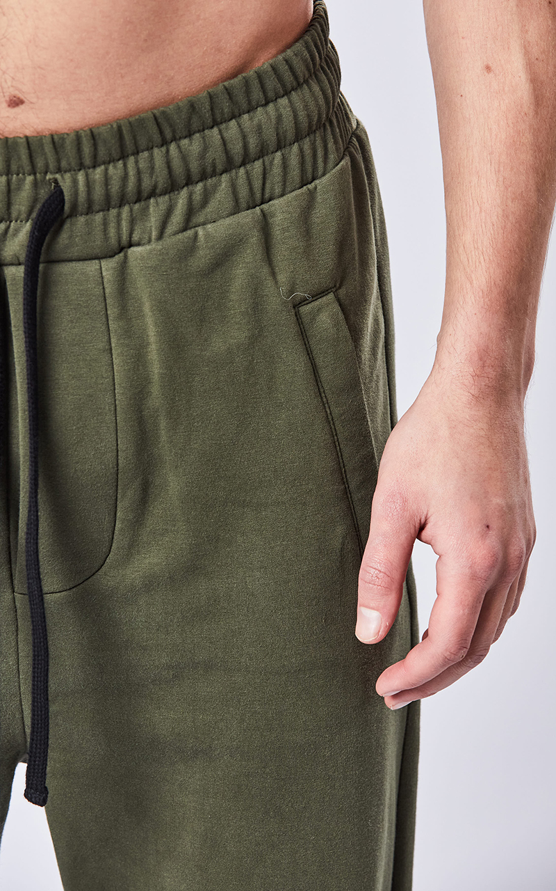 THOM KROM Cropped Croch Cotton Trousers 