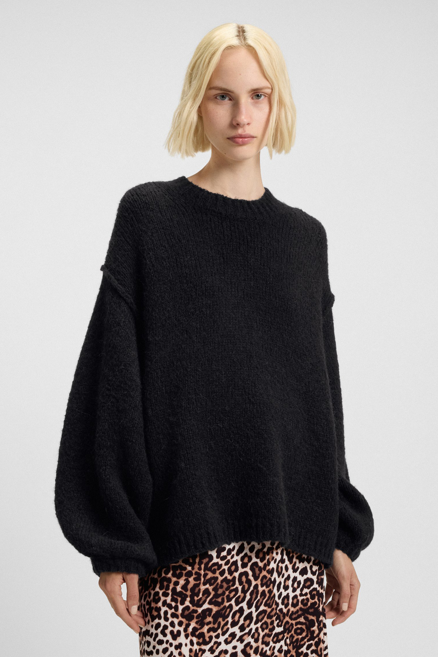 Modisch, Kleidung, Strickwaren, Pullover, Poncho