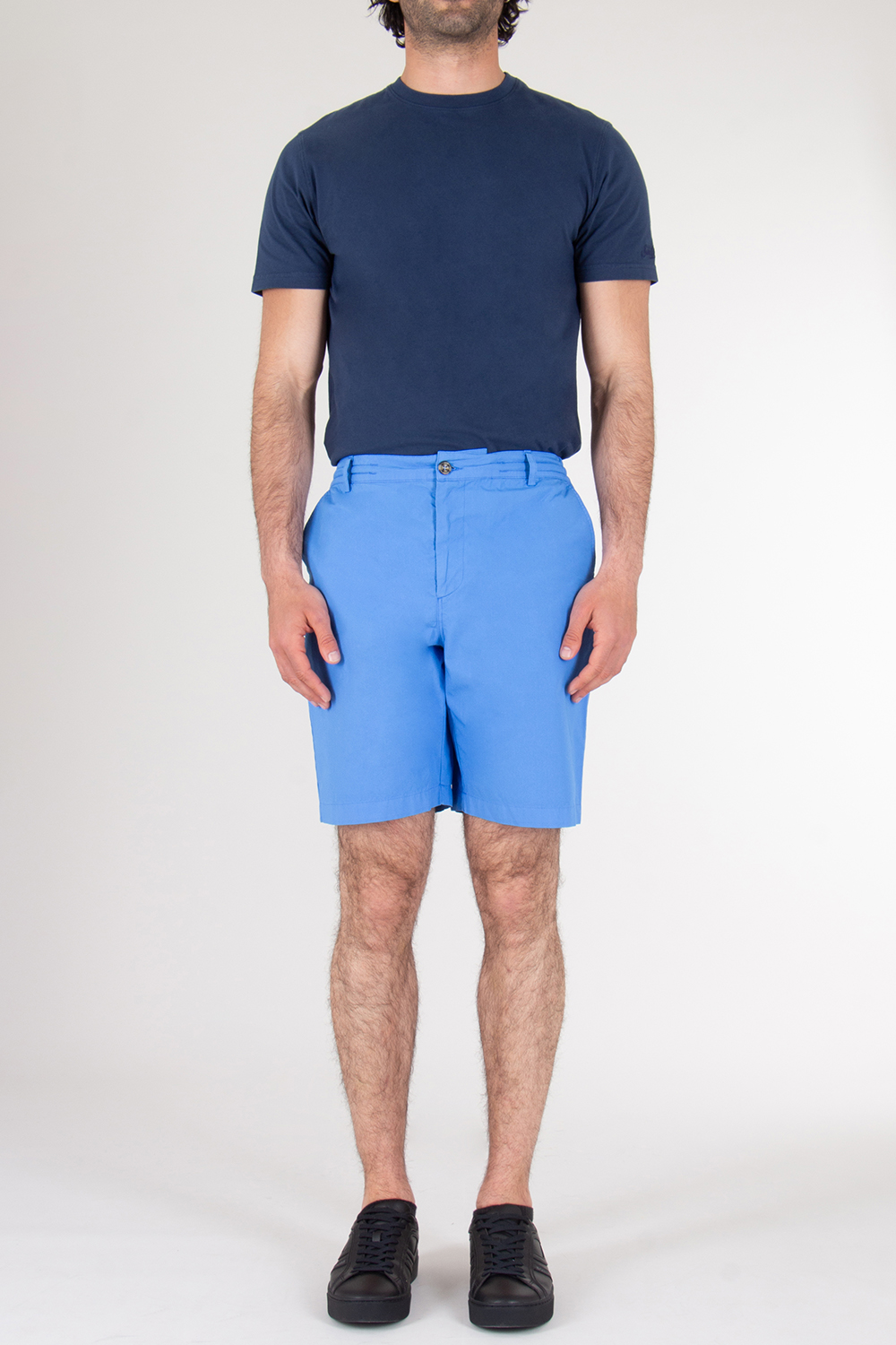 MC2 SAINT BARTH Stretch Parachute Cotton Shorts