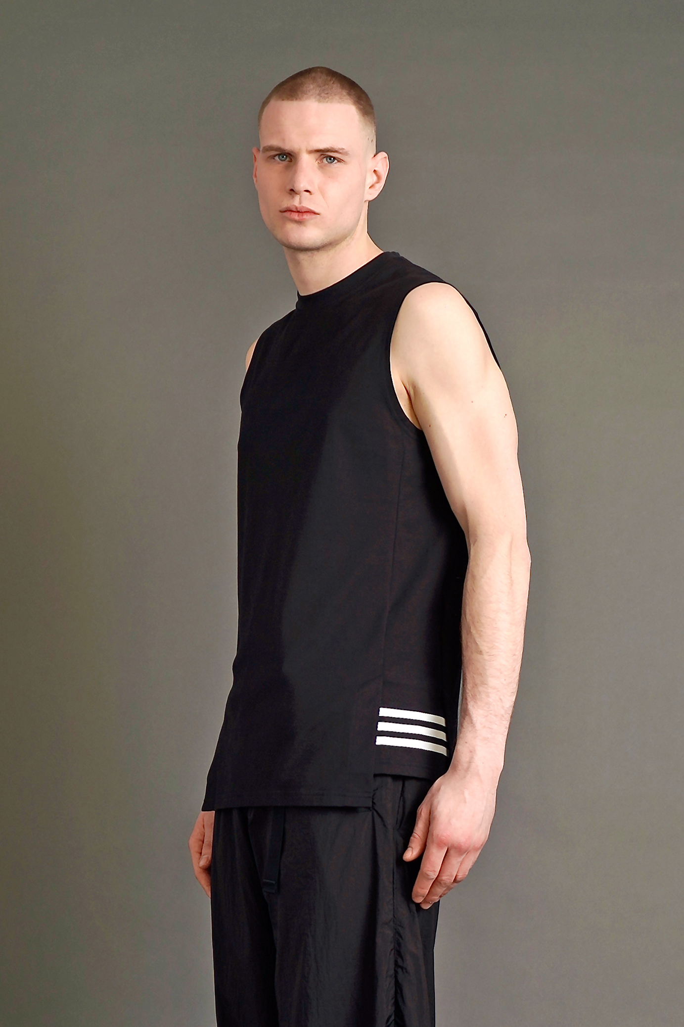 Y-3 Loose Fit Cotton Jersey Tank Top Y-3 Loose Fit Cotton Jersey Tank Top
