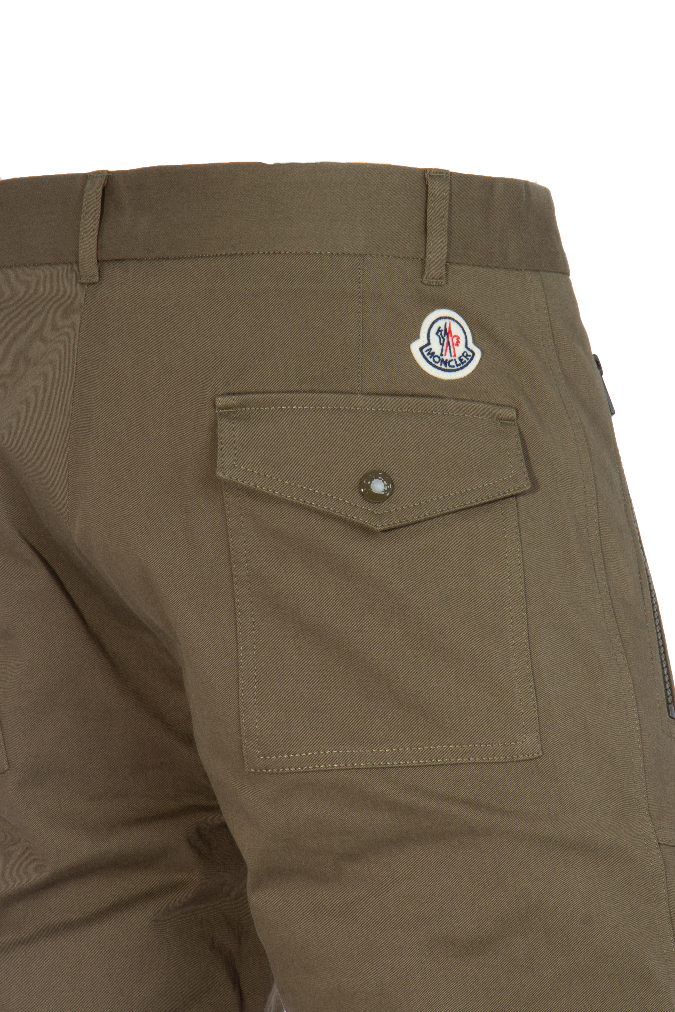 MONCLER Cotton Stretch Pants MONCLER Cotton Stretch Pants