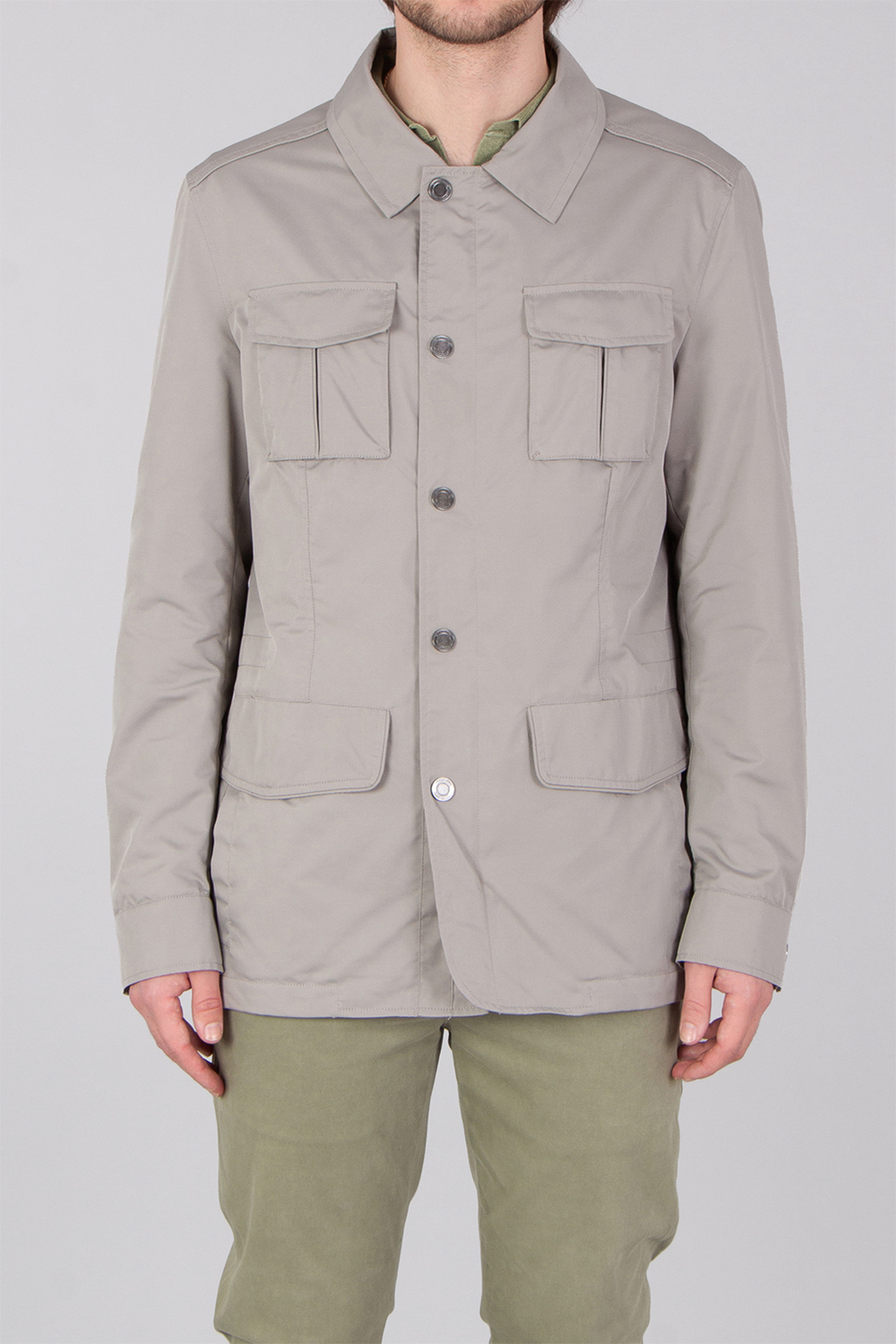 MAXIMILIAN Regular Fit Technical Fabric Field Jacket Caiden