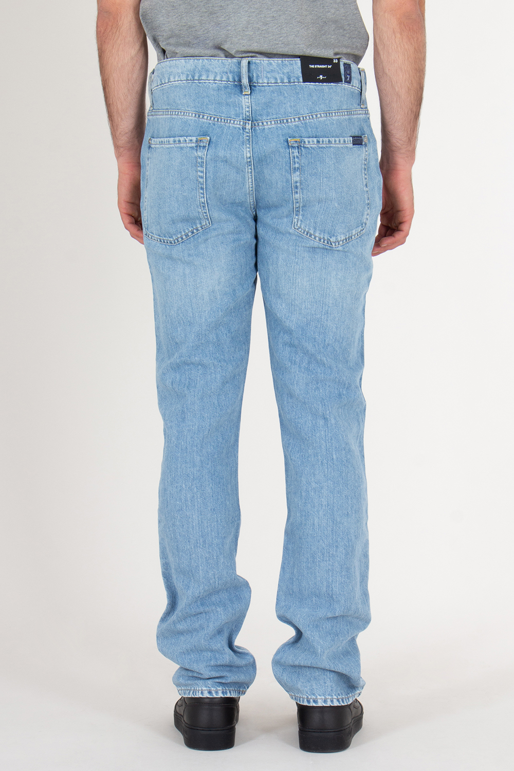 7 FOR ALL MANKIND Straight Leg Denim Jeans