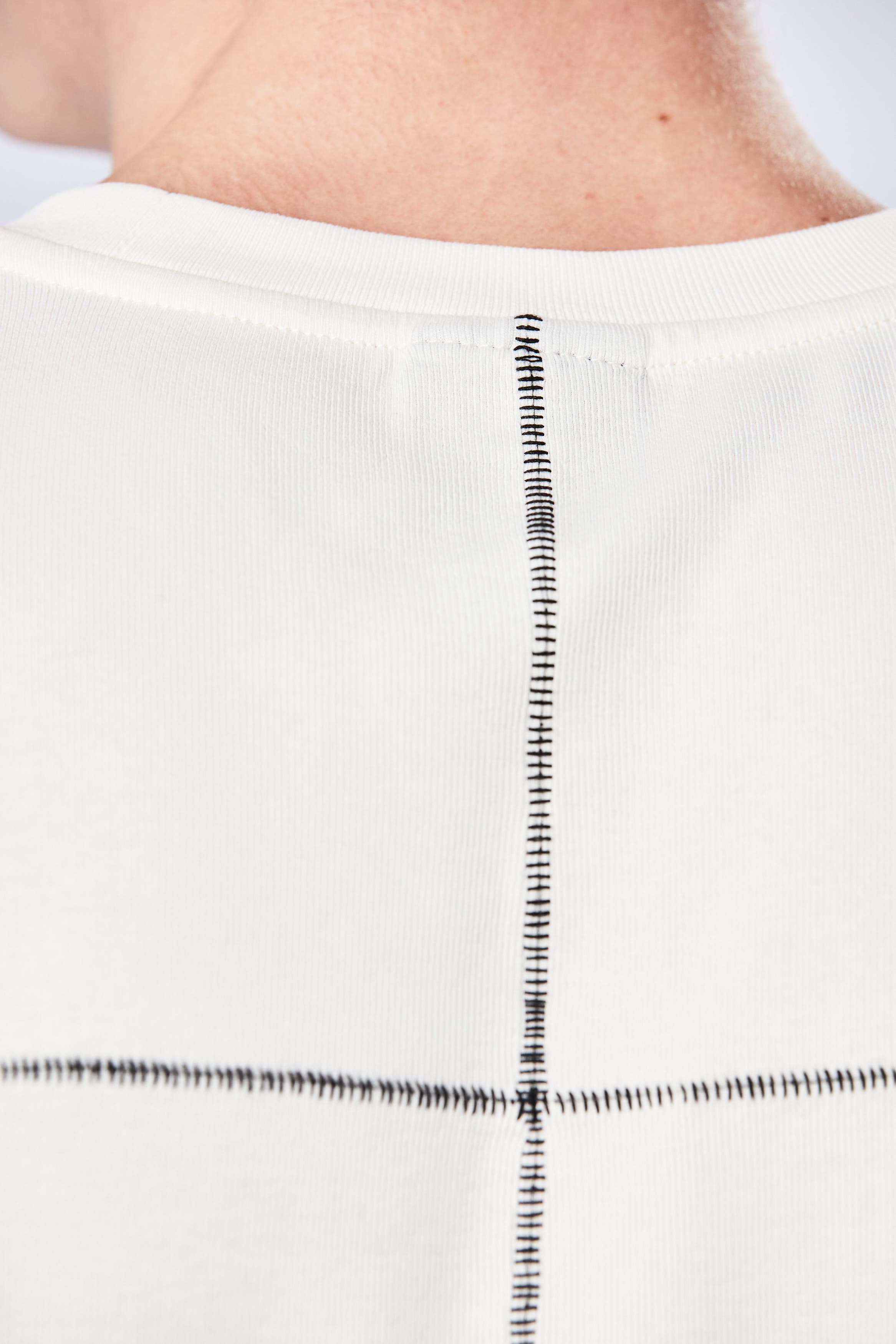 THOM KROM Ribbed Modal Stretch Long Sleeve T-Shirt THOM KROM Ribbed Modal Stretch Long Sleeve T-Shirt