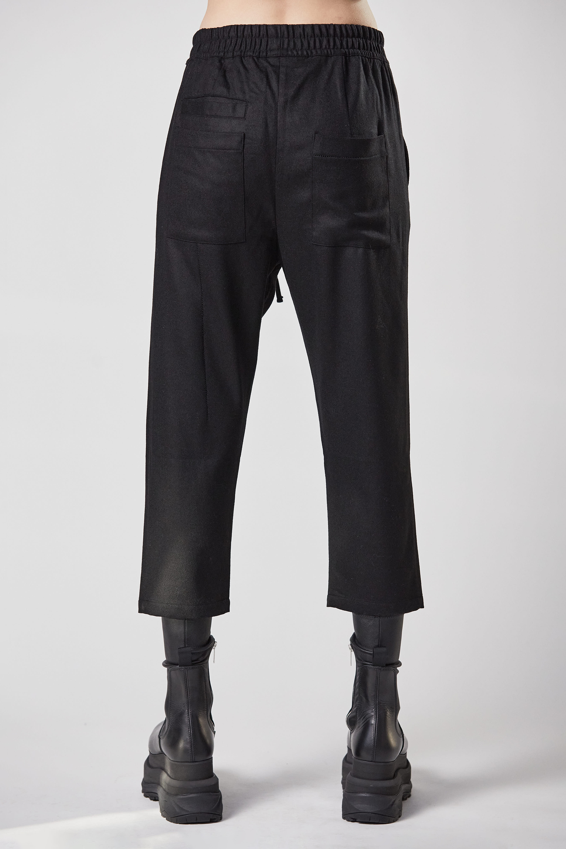 THOM KROM Low Crotch Wool Stretch Pants THOM KROM Low Crotch Wool Stretch Pants
