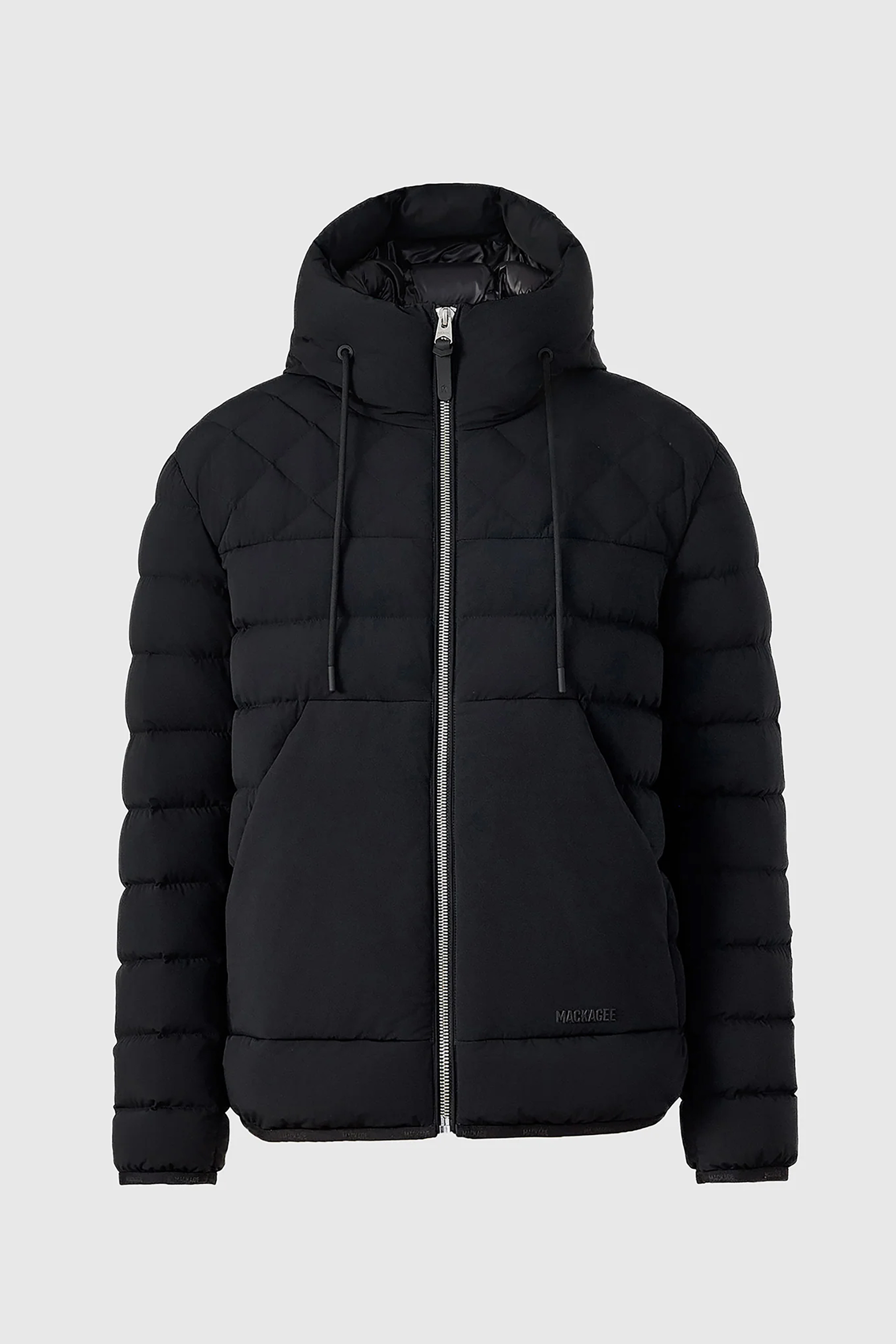MACKAGE Regular Fit Recycled Nylon Stretch Down Jacket Bergen Mantel, Jacke, Kapuzenpulli, Pullover, Vlies