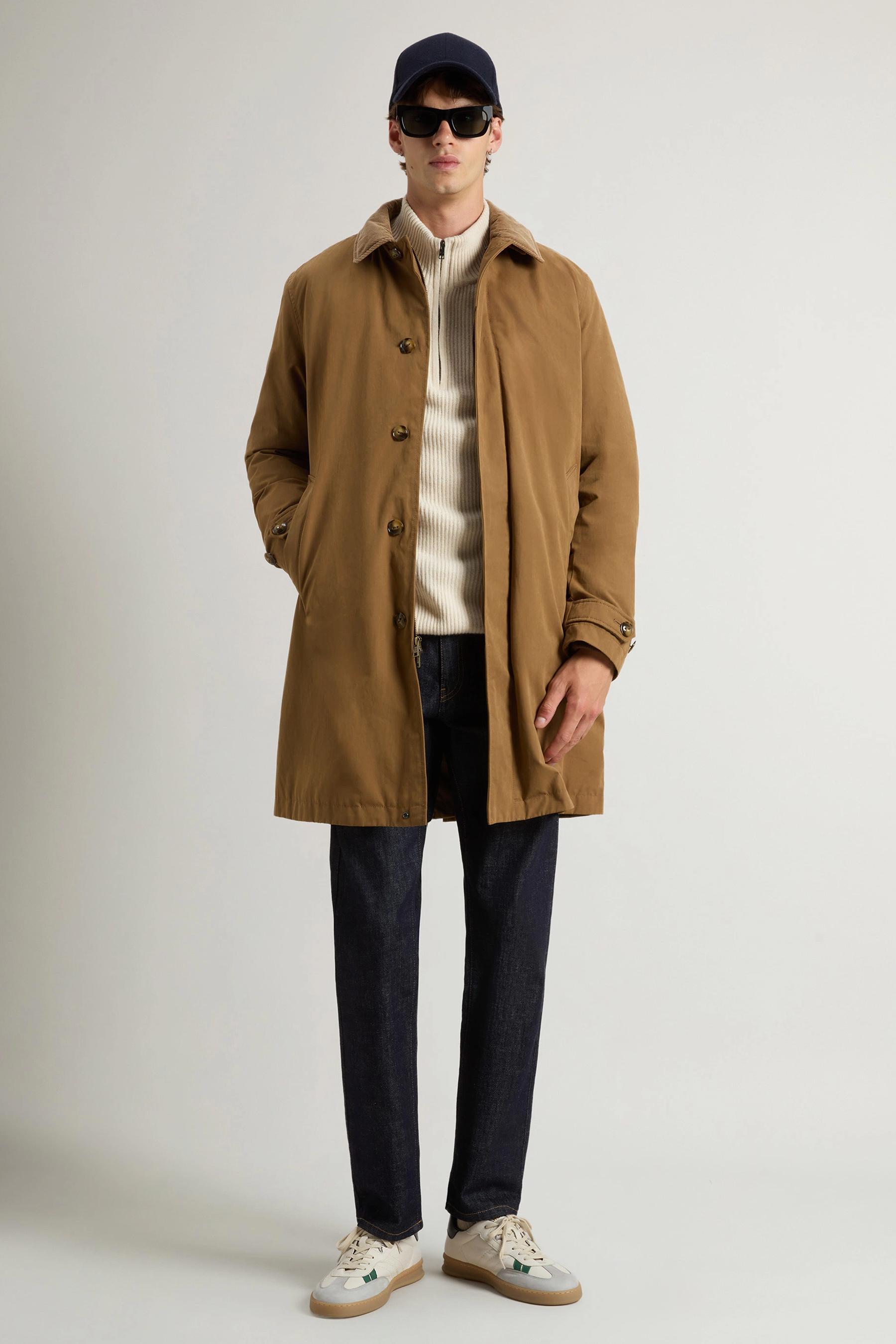 WOOLRICH Regular Fit 2-in-1 Mountain Cloth Coat Lamar Mantel, Erwachsener, Mann, Person