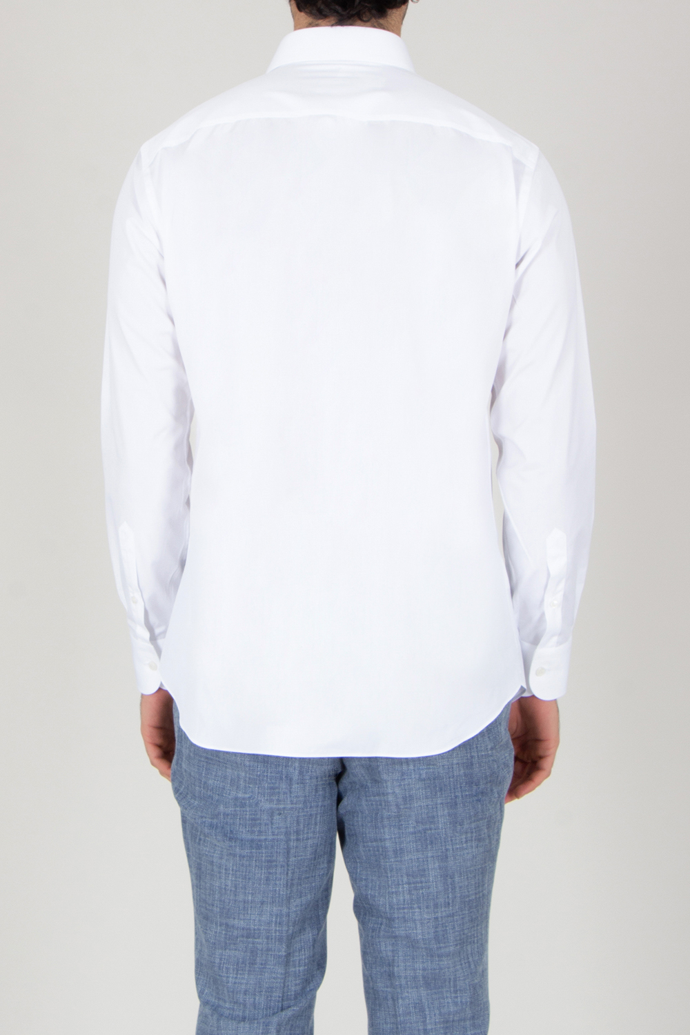 Hemd, Langarm, Mantel, Laborkittel, Jeanshose