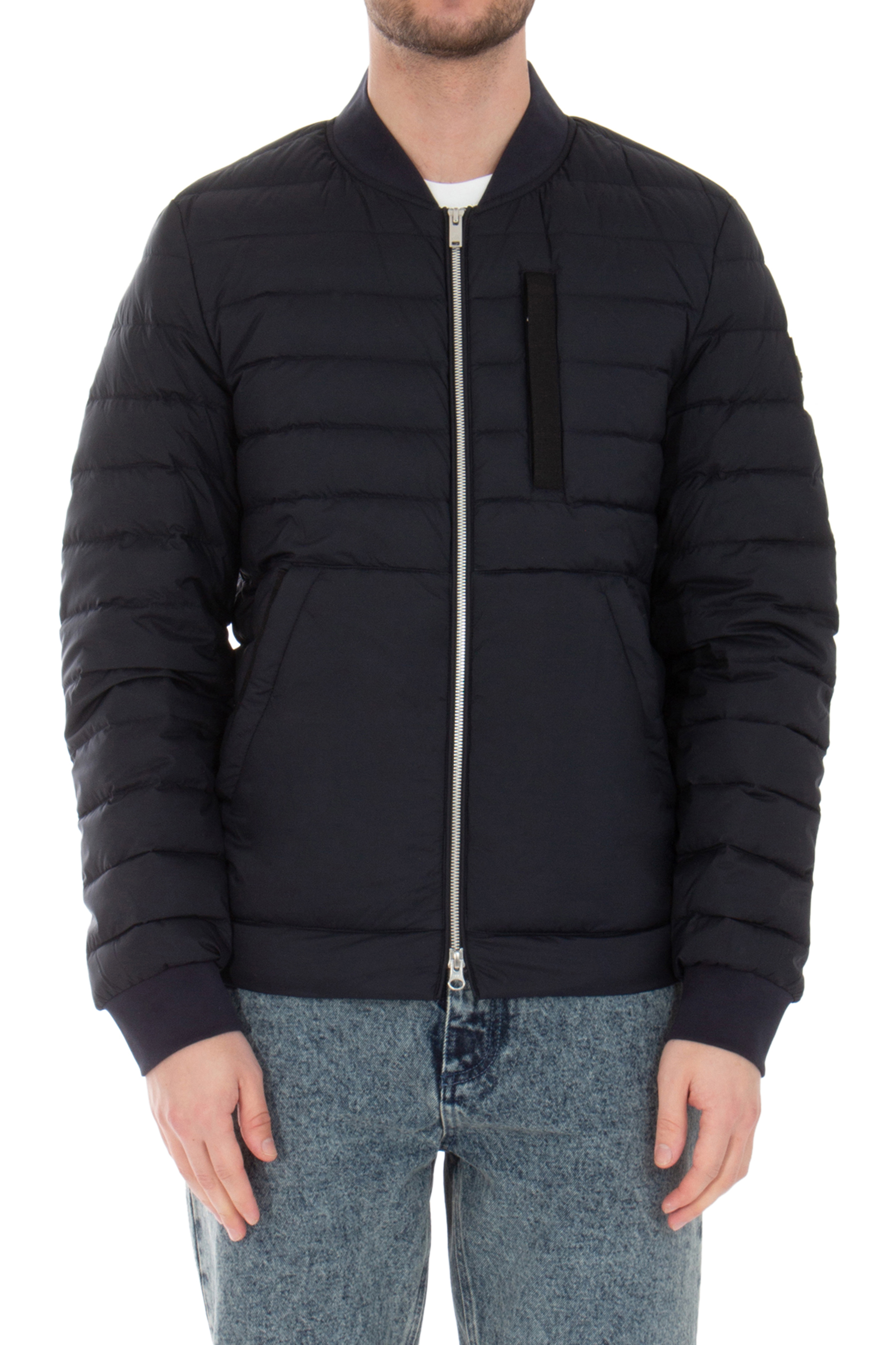MOOSE KNUCKLES Recycled Nylon Jacket Air Down Bomber 2