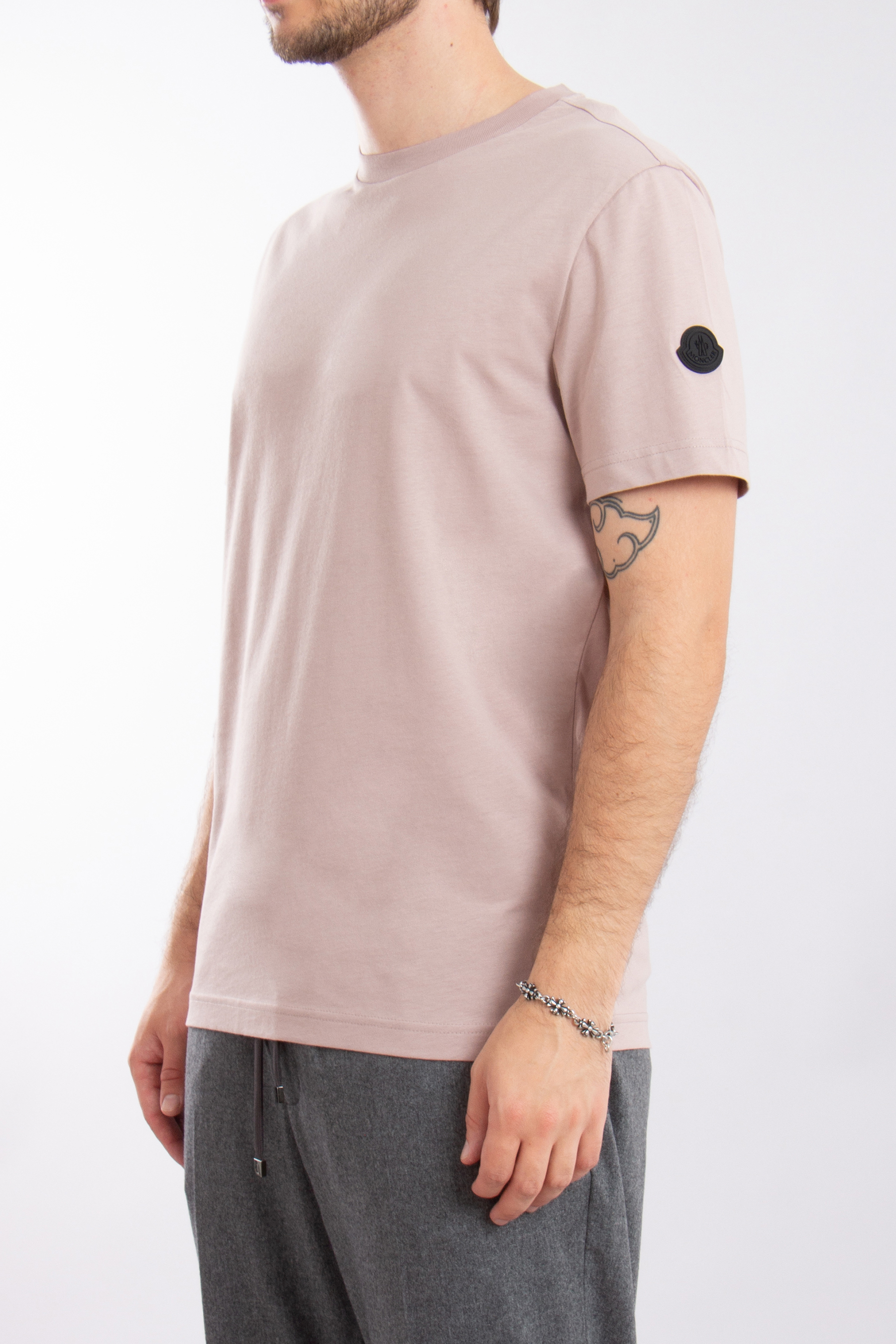 MONCLER Printed Organic Cotton T-Shirt MONCLER Printed Organic Cotton T-Shirt
