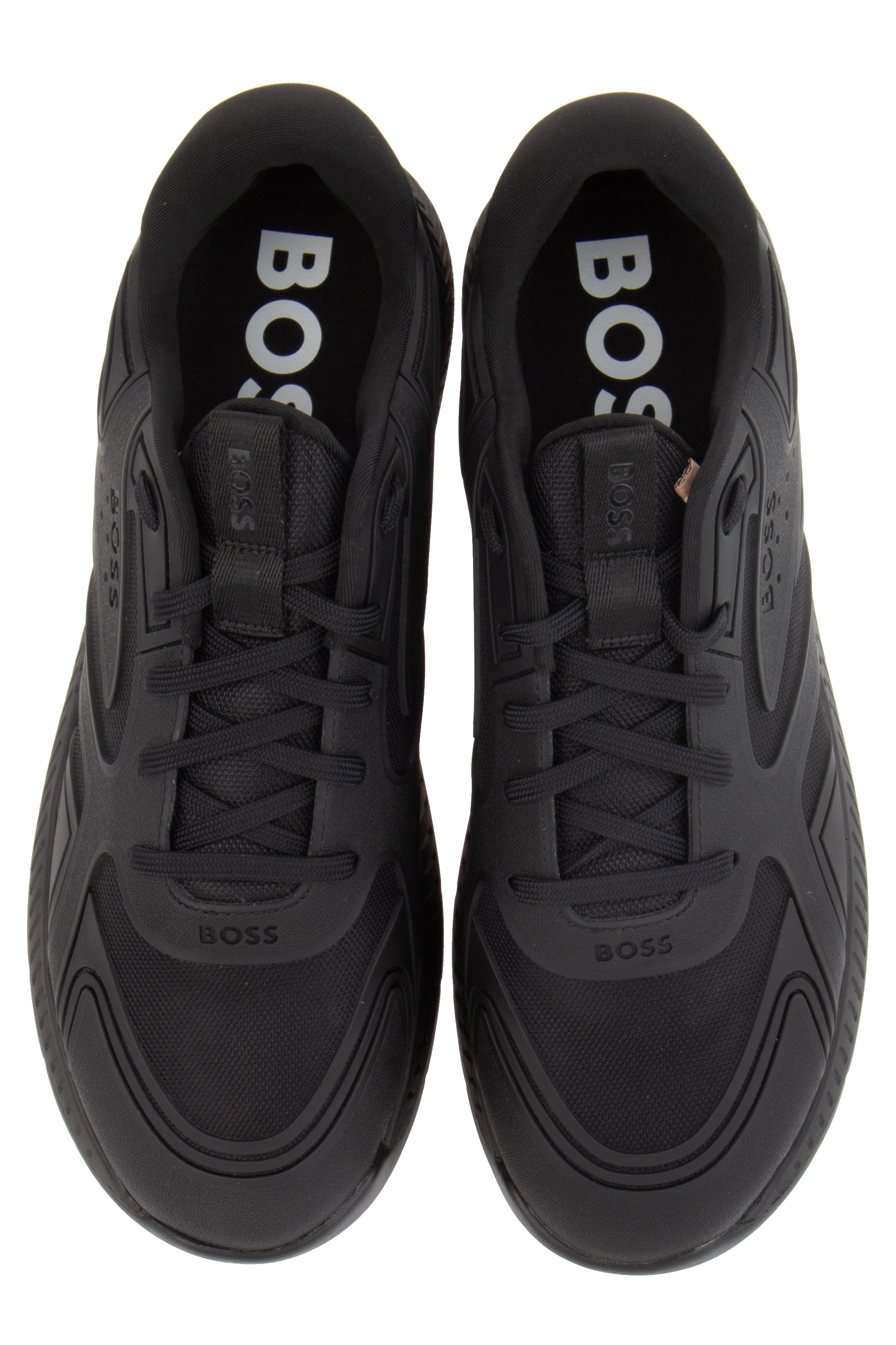 BOSS Mixed-Material Sneakers Titanium Runn BOSS Mixed-Material Sneakers Titanium Runn