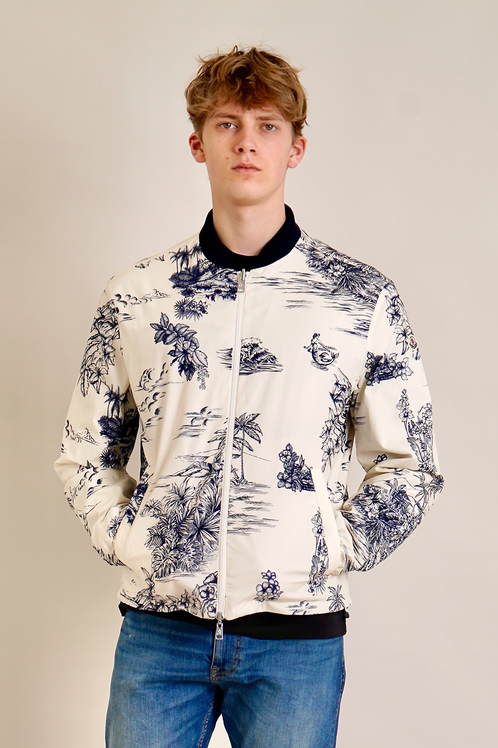 MONCLER Regular Fit Reversable Bomber Jacket Achensee