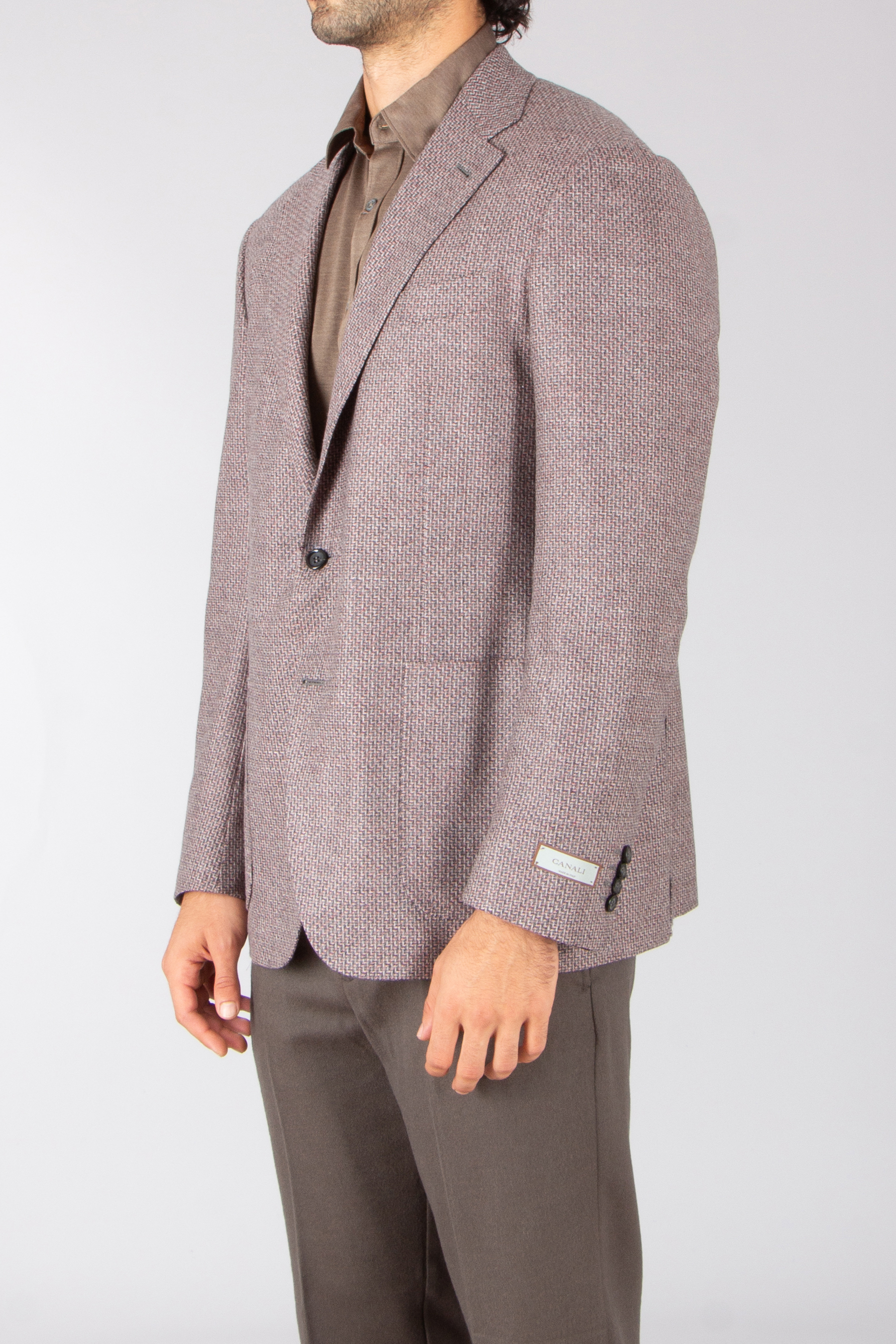 CANALI Modern Fit Micro Patterned Wool Jacket Kei Blazer, Mantel, Jacke, Formelle Kleidung, Anzug