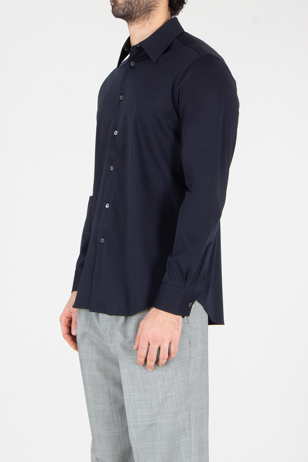 PAUL SMITH Regular Fit Cotton Jersey Shirt
