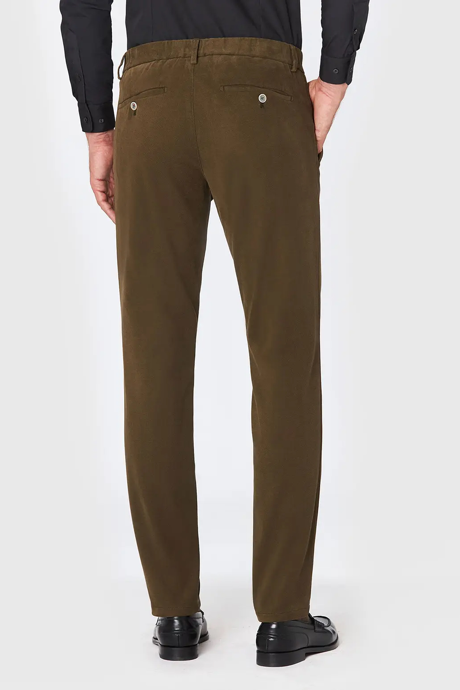 HILTL Soft Stretch Cotton Twill Chino Pants Trento