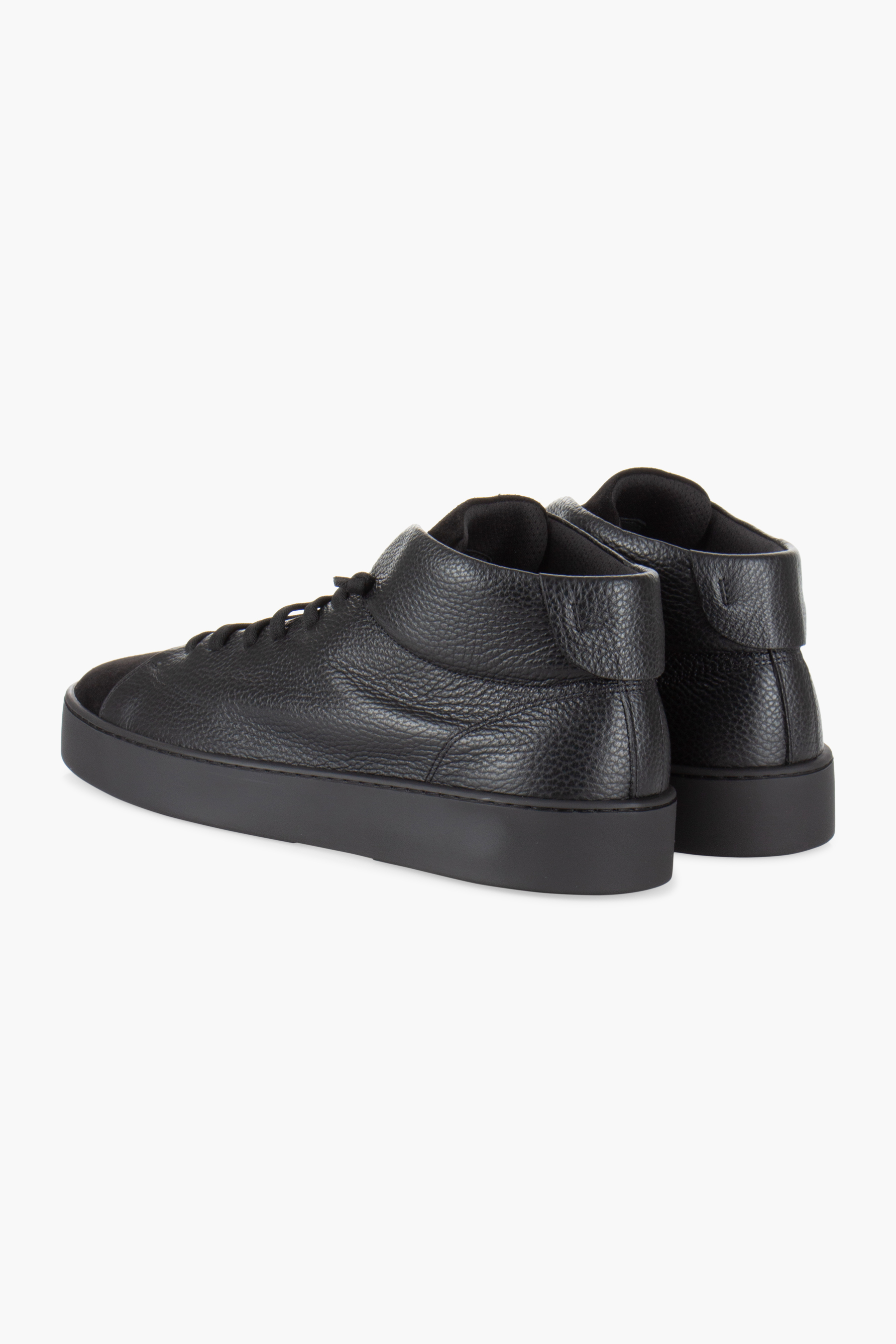 FABIANO RICCI High-Top Slip-On Leather Sneakers Rfr Bekleidung, Schuhwerk, Schuh, Sneaker