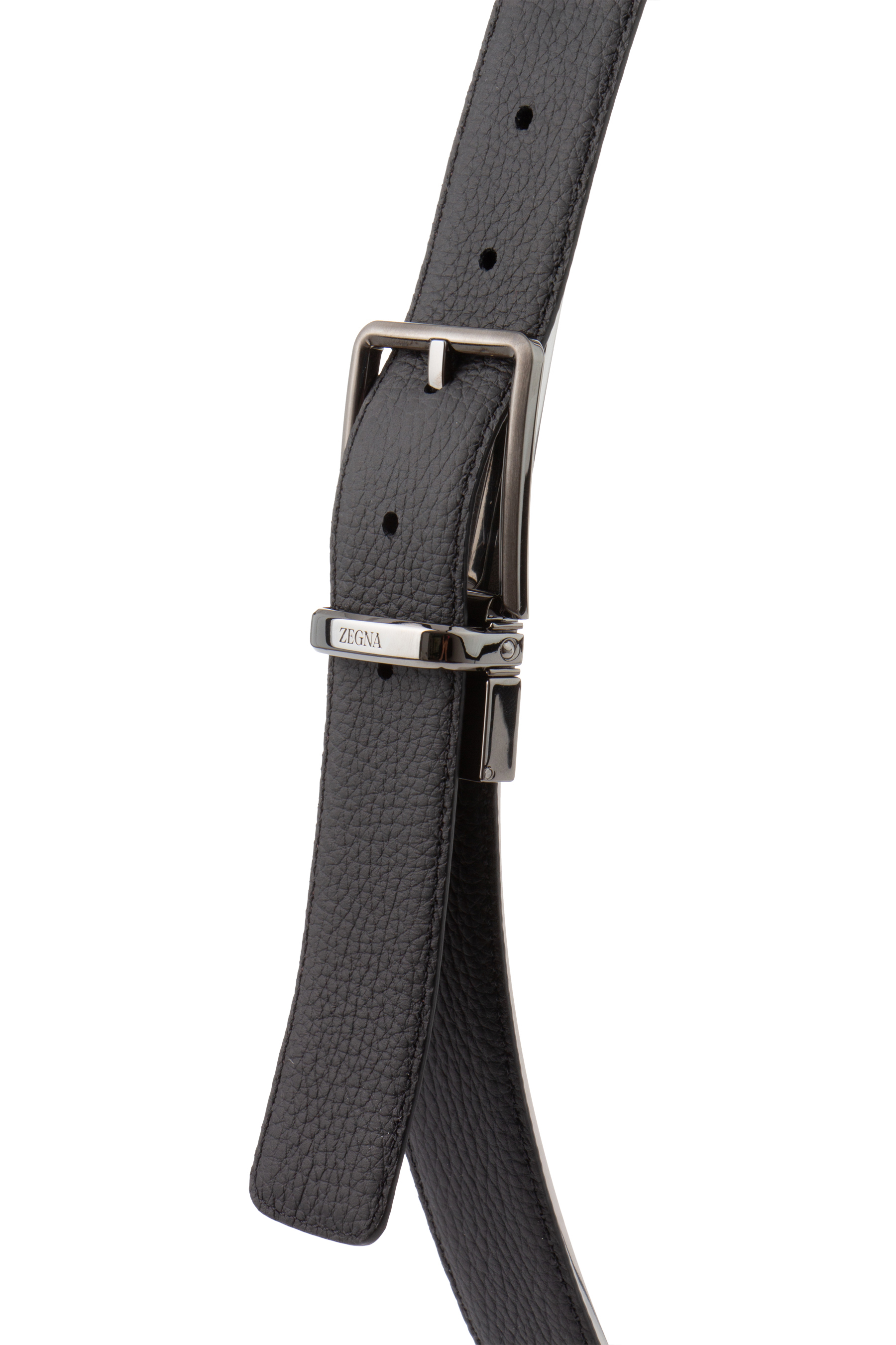ZEGNA Reversible Leather Belt ZEGNA Reversible Leather Belt