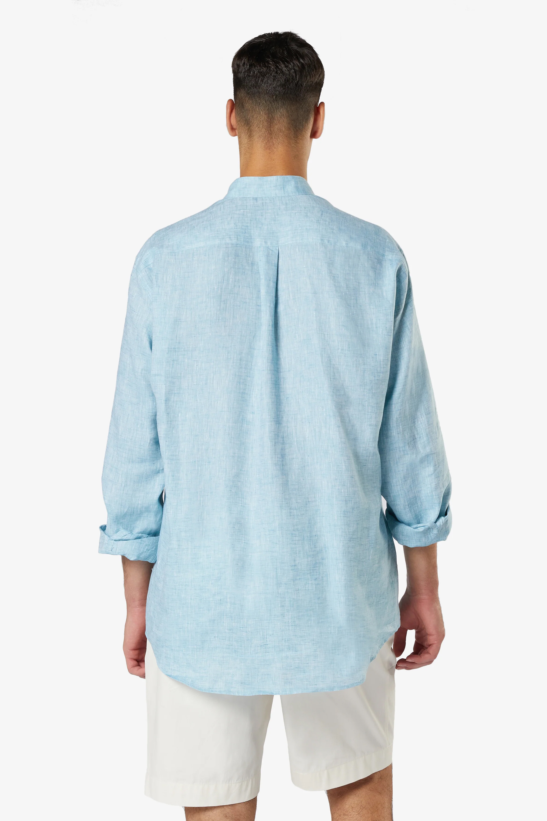 SEASE Linen Fish Tail Shirt