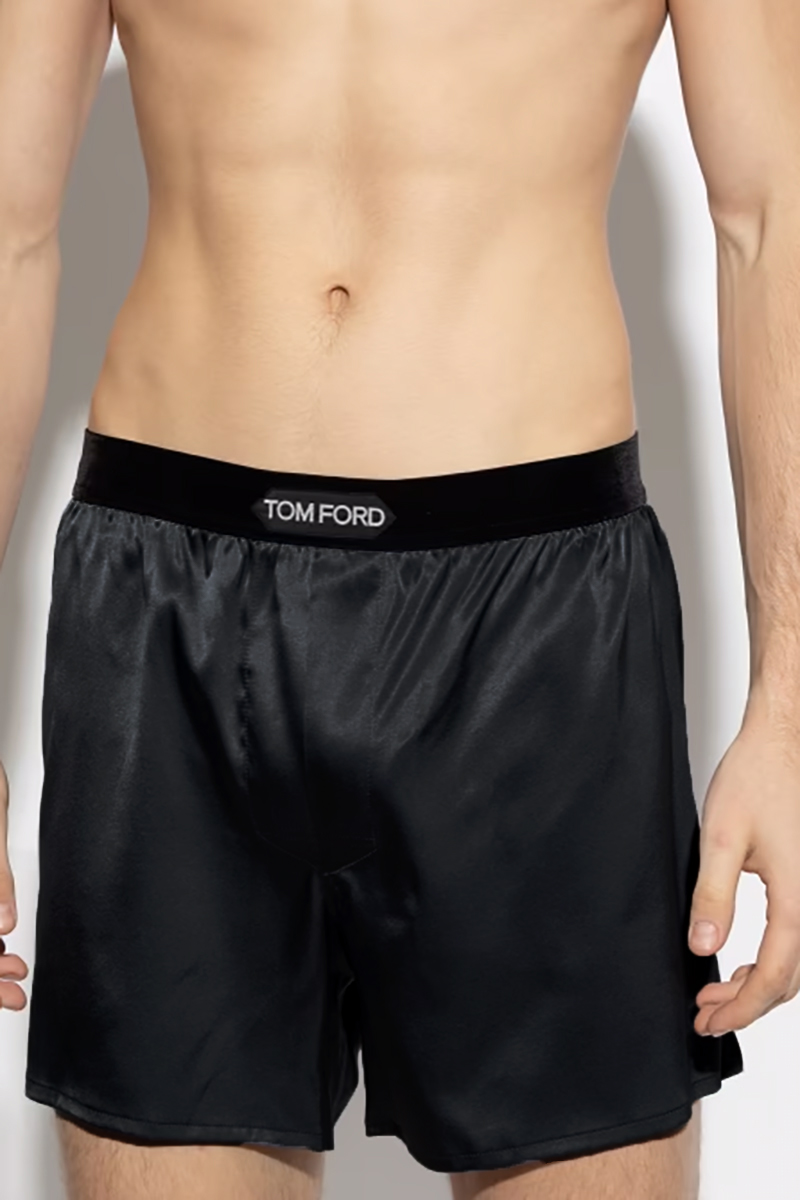 TOM FORD Stretch Silk Satin Boxer