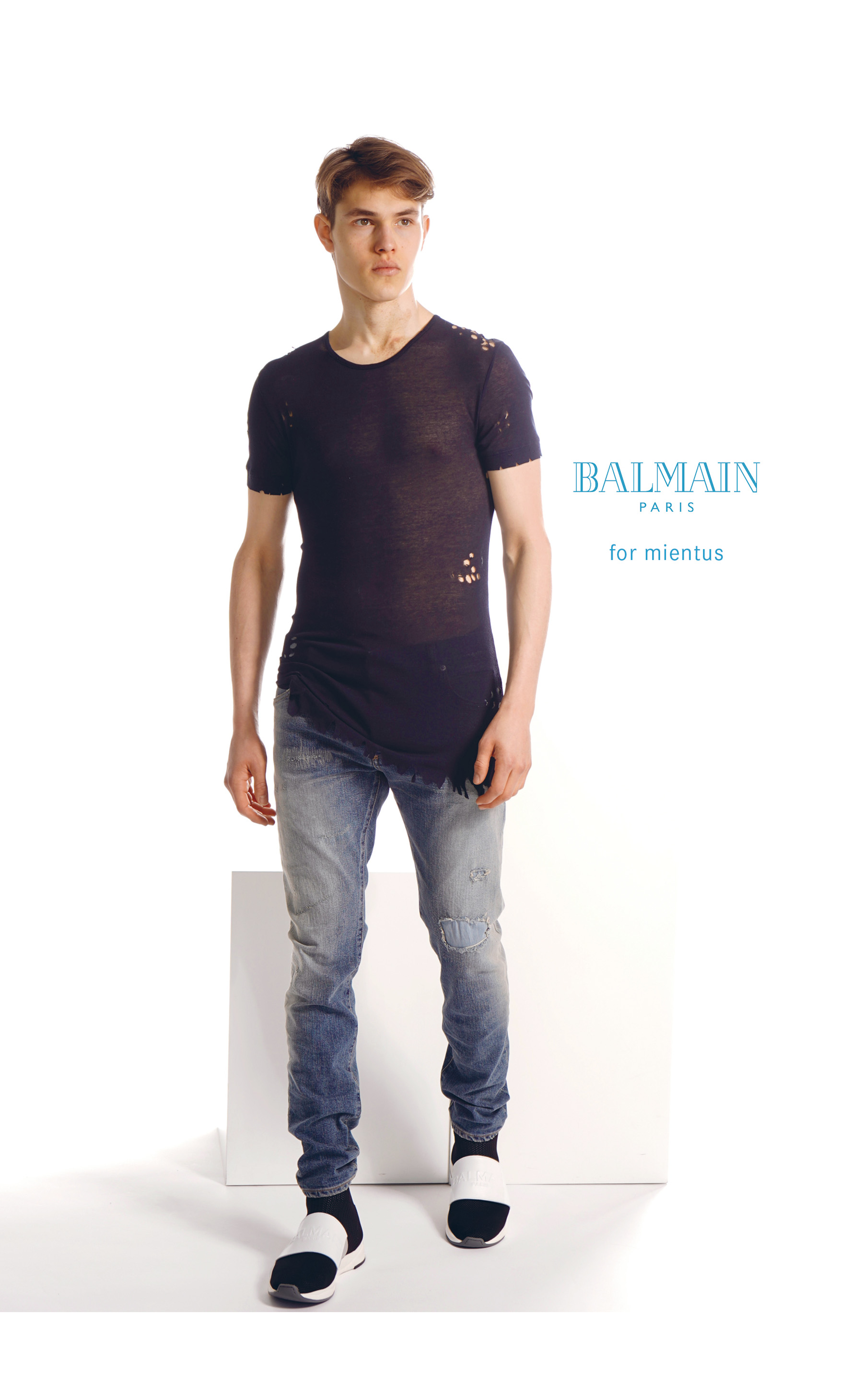 BALMAIN Slim Fit Denim Jeans BALMAIN Slim Fit Denim Jeans