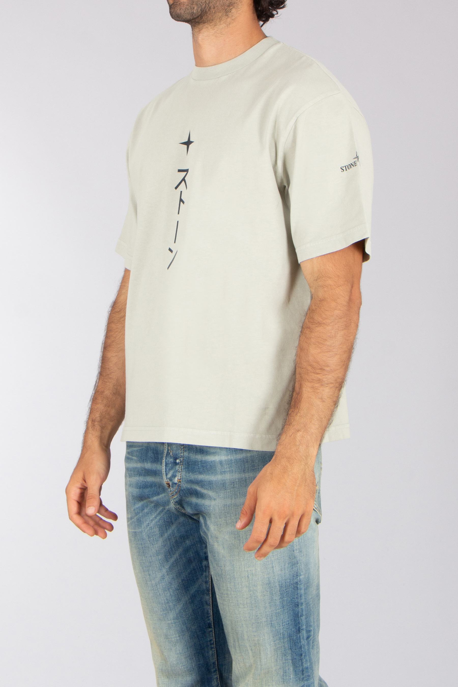 T-shirt, Jeans, Erwachsener, Mann, Person