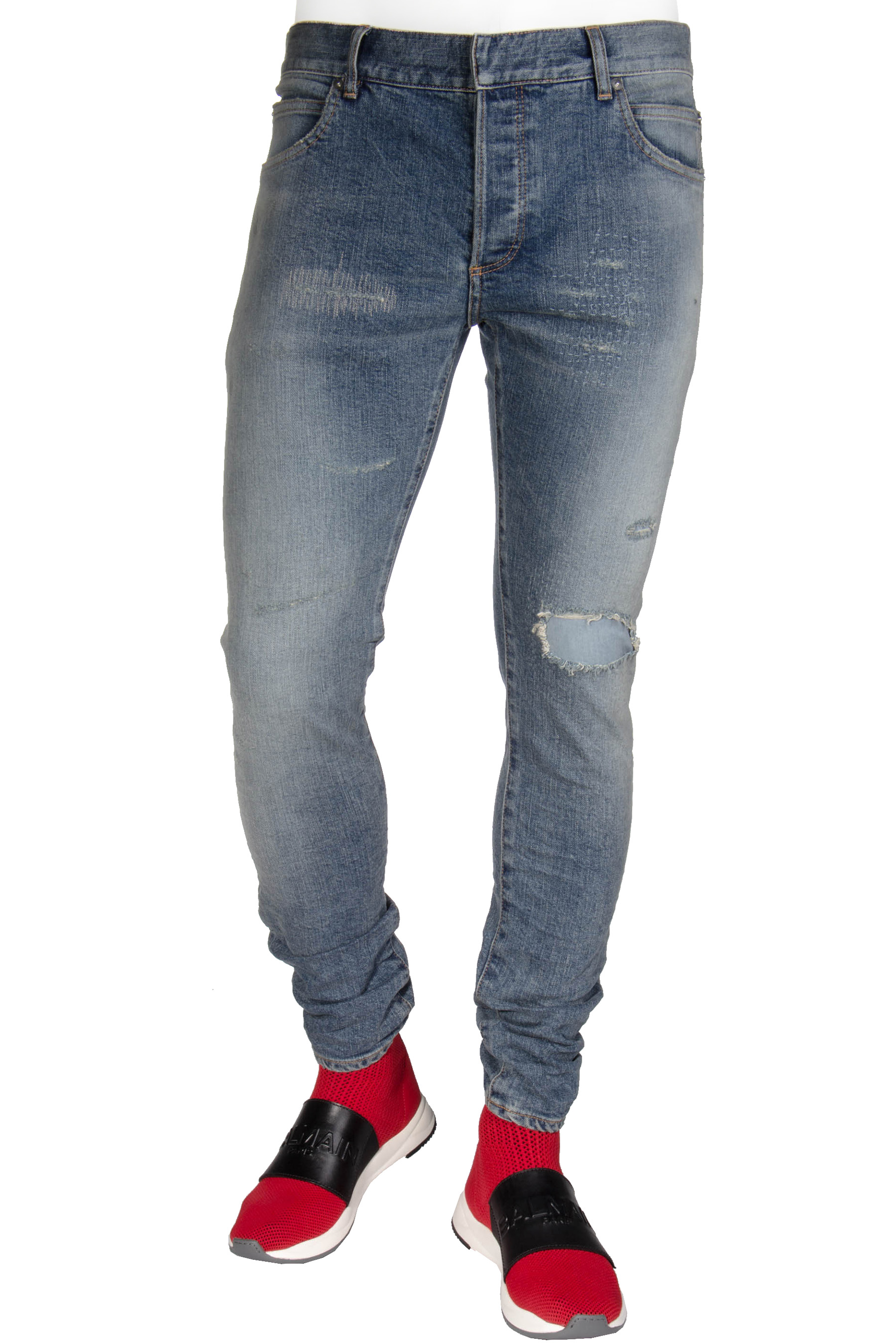 BALMAIN Slim Fit Denim Jeans BALMAIN Slim Fit Denim Jeans