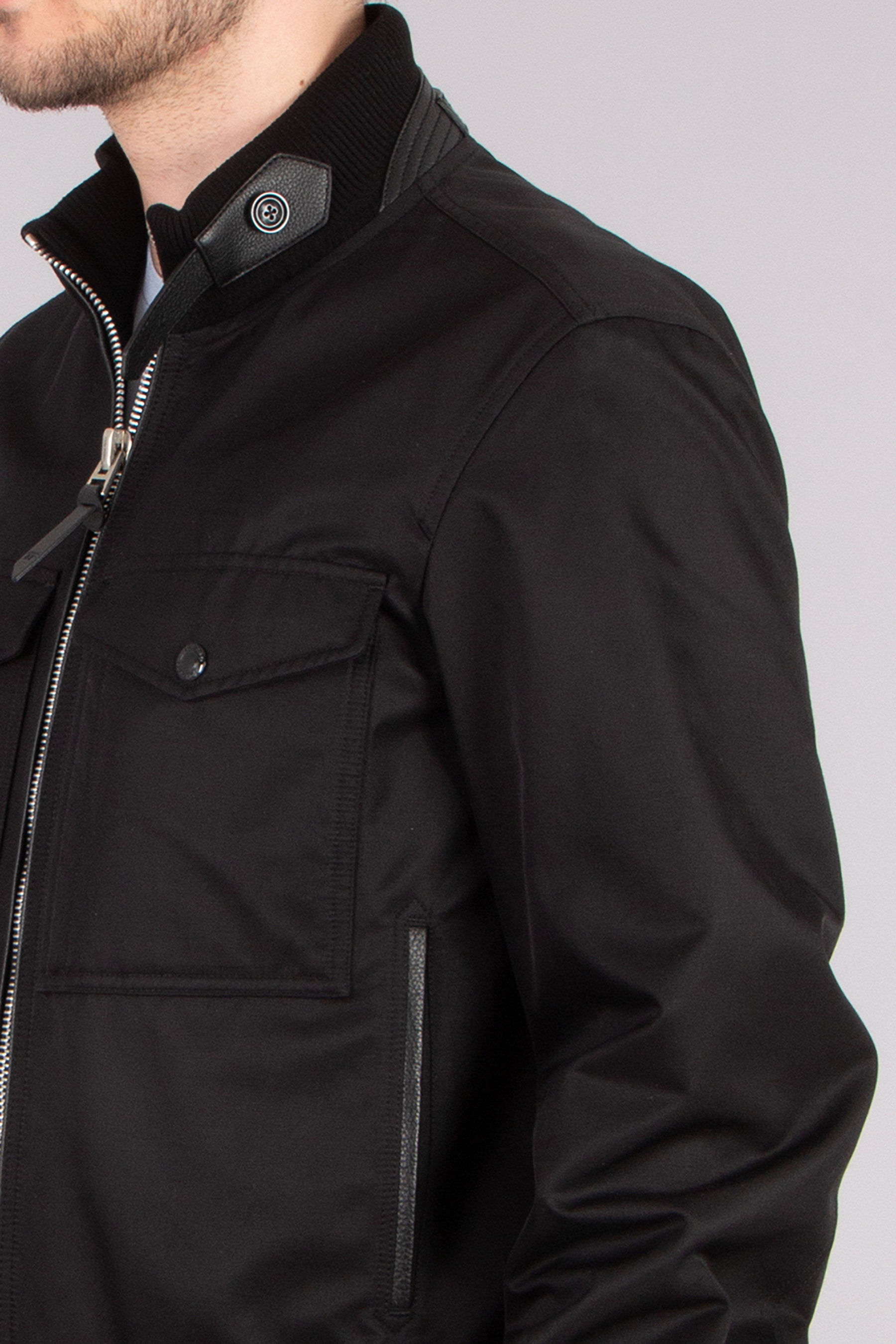 TOM FORD Regular Fit Cotton-Silk Twill Bomber Jacket TOM FORD Regular Fit Cotton-Silk Twill Bomber Jacket