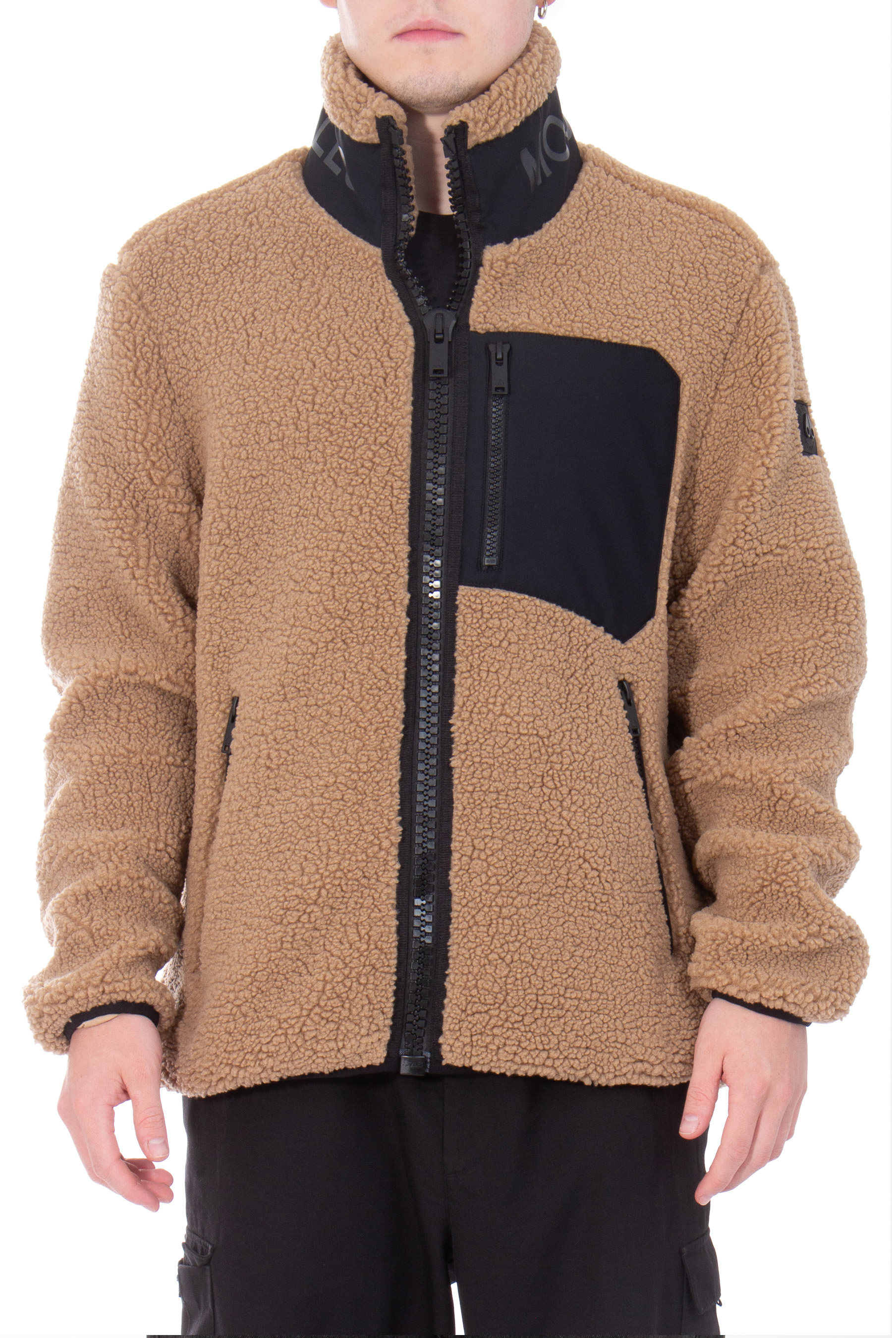MOOSE KNUCKLES Fleece Zip Up Sweatjacket Saglek MOOSE KNUCKLES Fleece Zip Up Sweatjacket Saglek