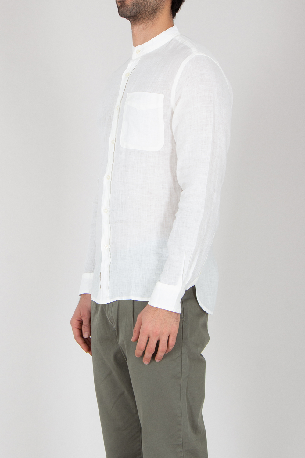 WOOLRICH Regular Fit Linen Shirt