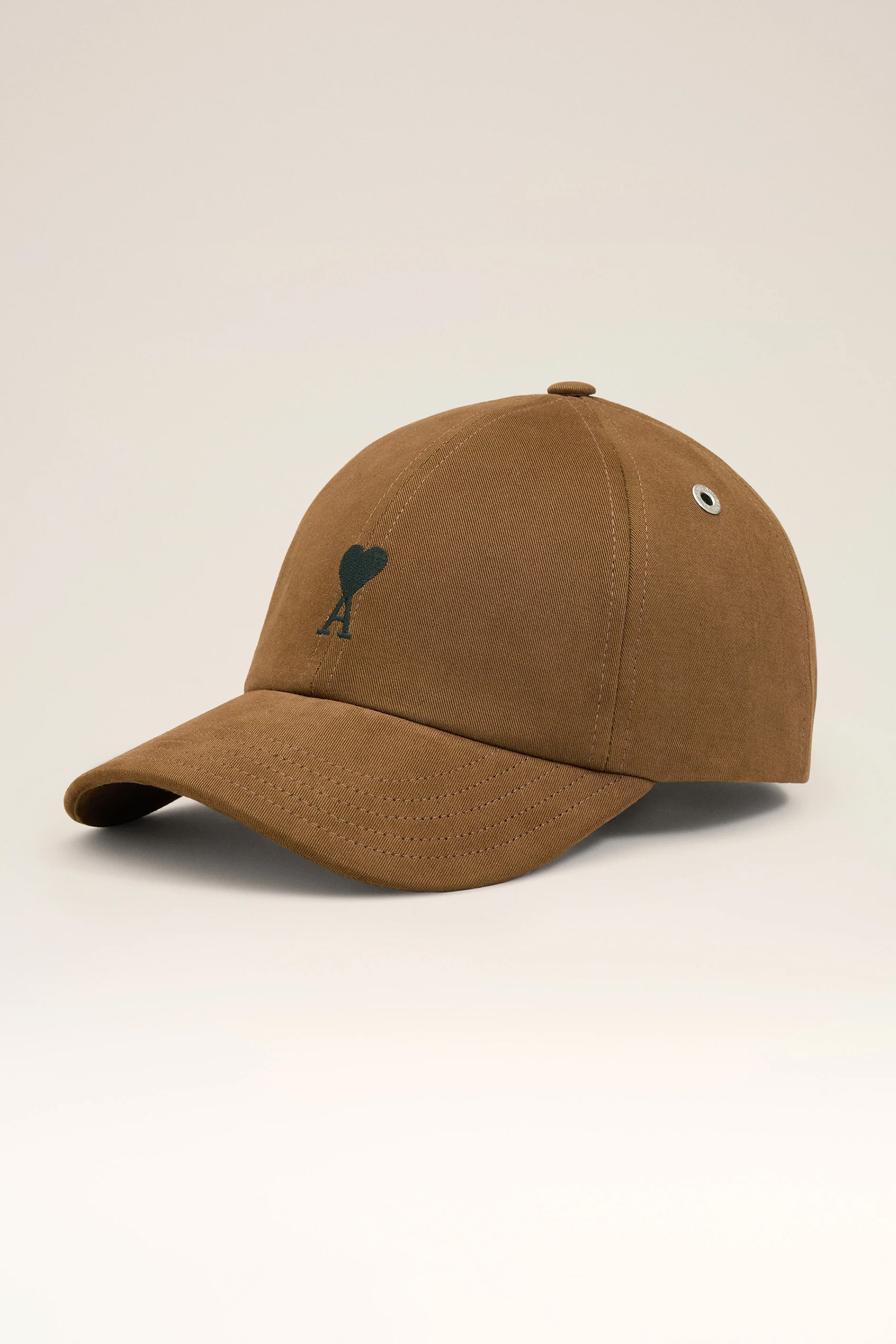 AMI PARIS Ami De Coeur Cotton Gabardine Cap Baseball-Kappe, Kappe, Kleidung, Hut