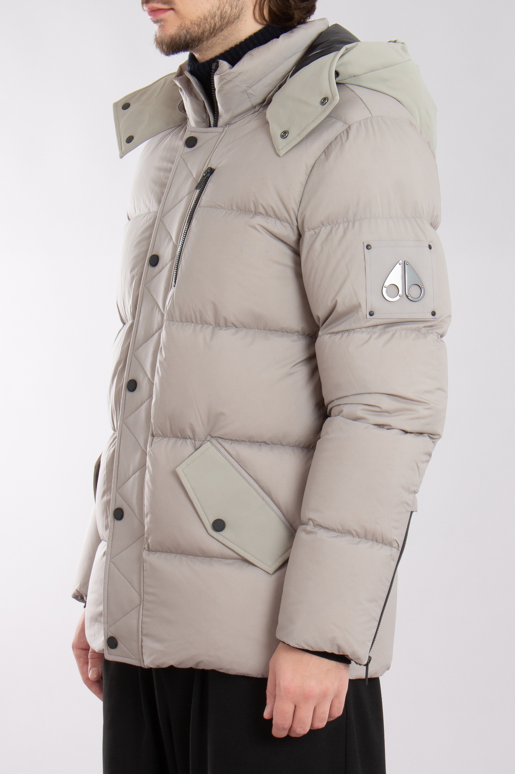 MOOSE KNUCKLES Nylon Down Jacket Everest 3Q MOOSE KNUCKLES Nylon Down Jacket Everest 3Q