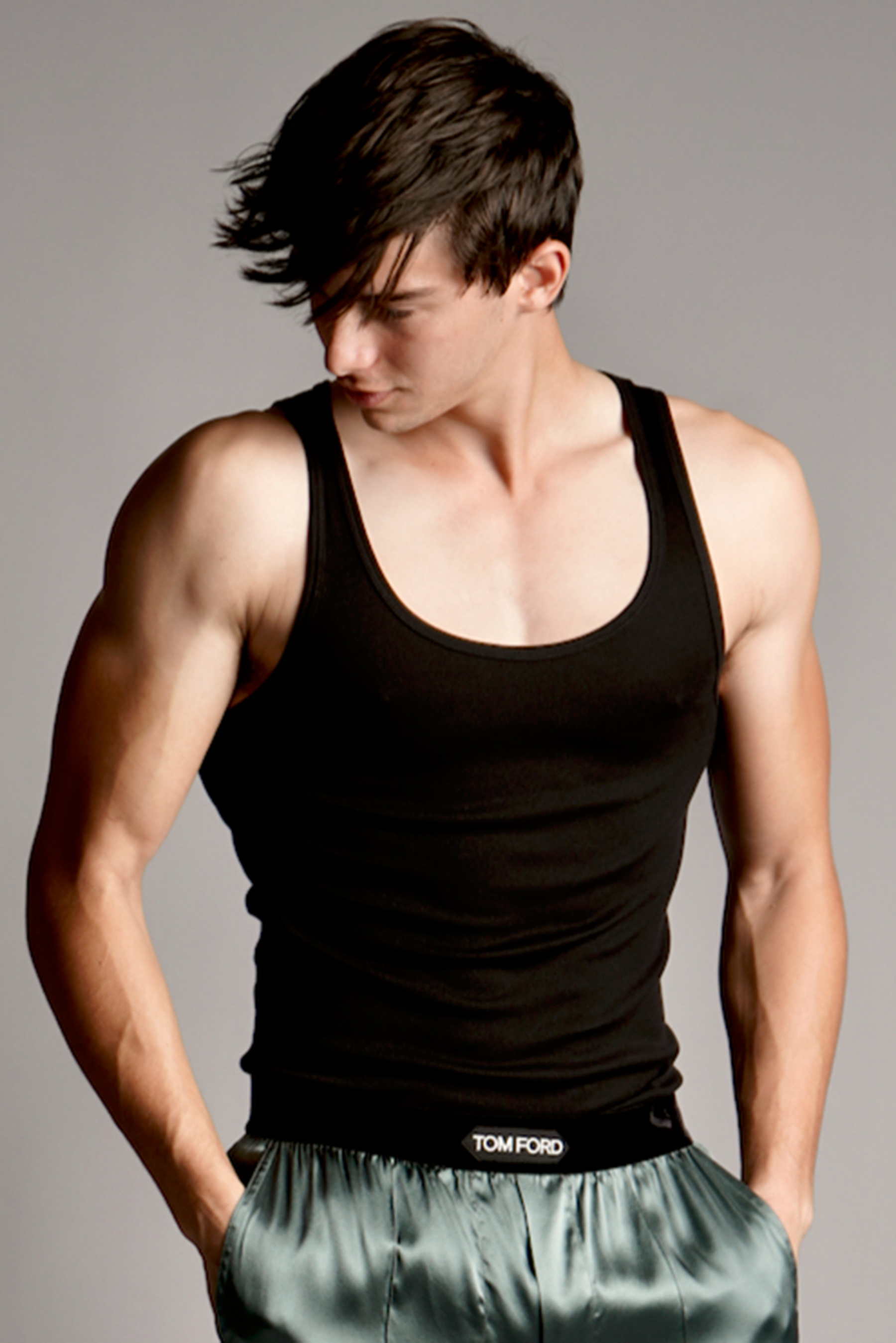 TOM FORD Ribbed Cotton-Modal Blend Tank Top