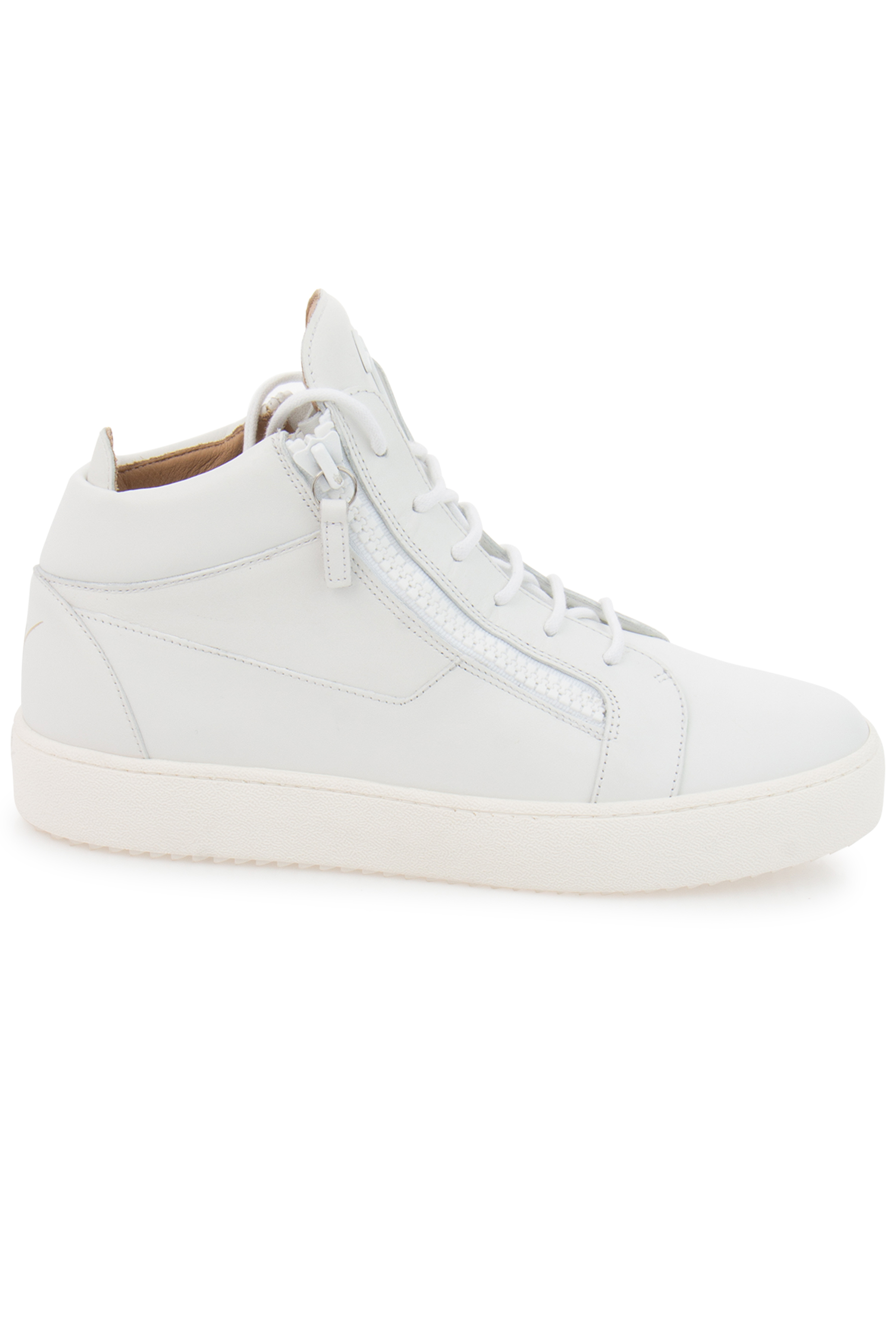 GIUSEPPE ZANOTTI High-Top Leather Sneakers Kriss