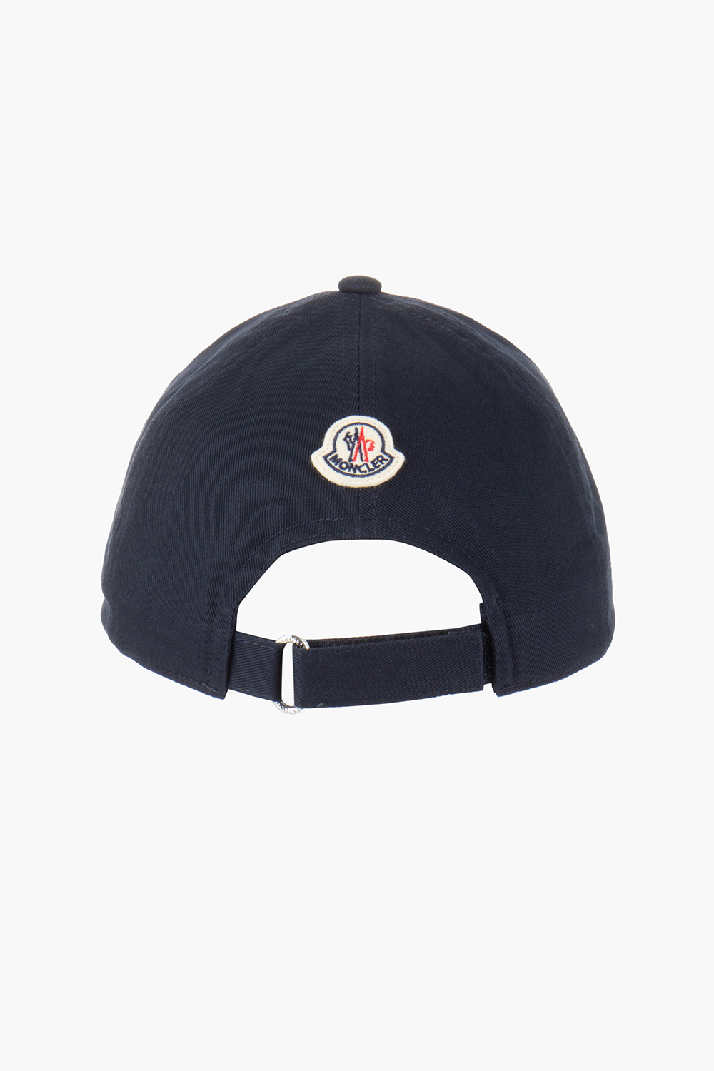 MONCLER Embroiered Cotton Gabardine Baseball Cap