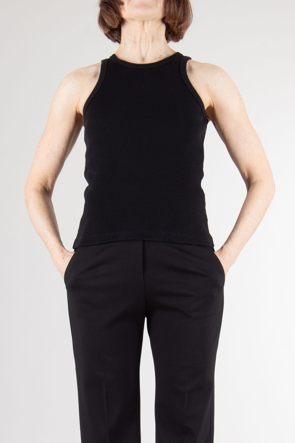 KIEFERMANN Ribbed Organic Cotton Top