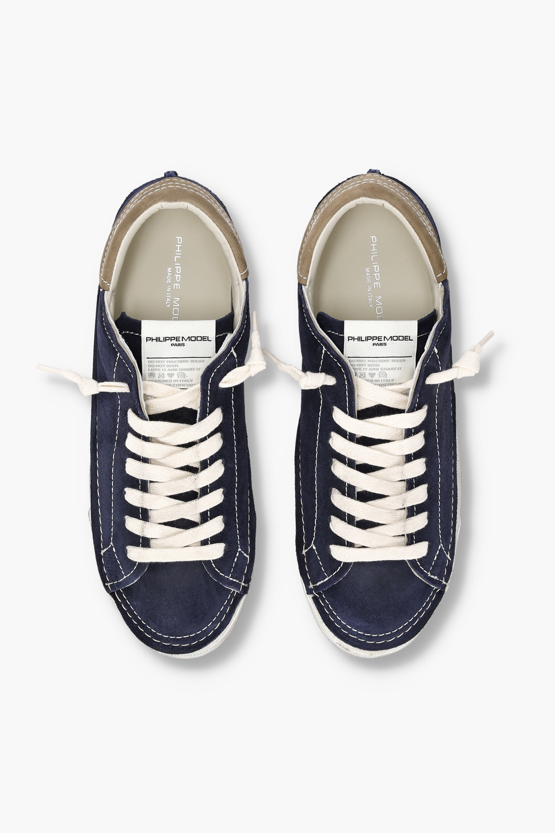 PHILIPPE MODEL Suede Sneakers Prsx Low Schuhwerk, Schuh, Sneaker, Leinwand, Wildleder