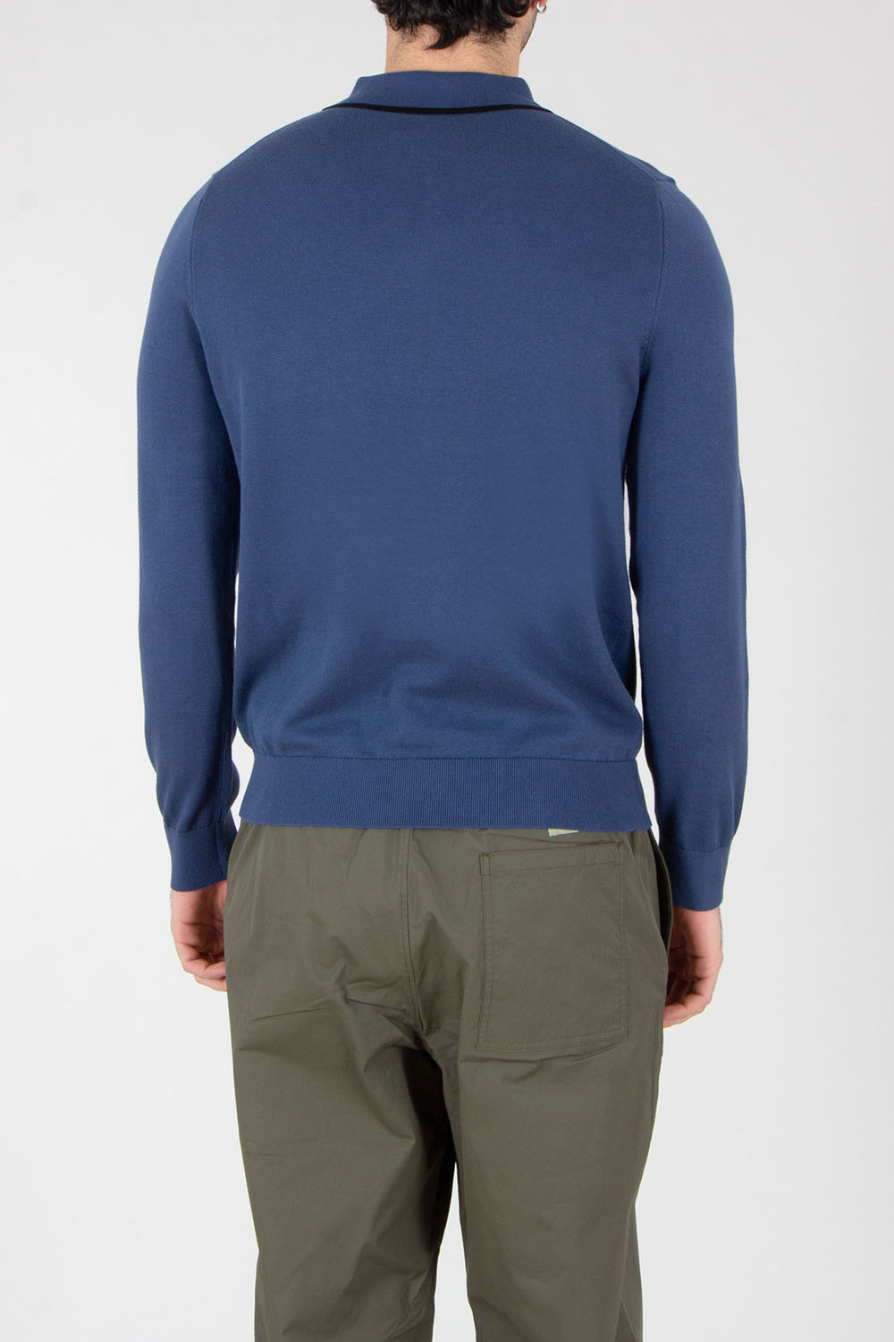 PAUL SMITH Regular Fit Organic Cotton Knit Polo