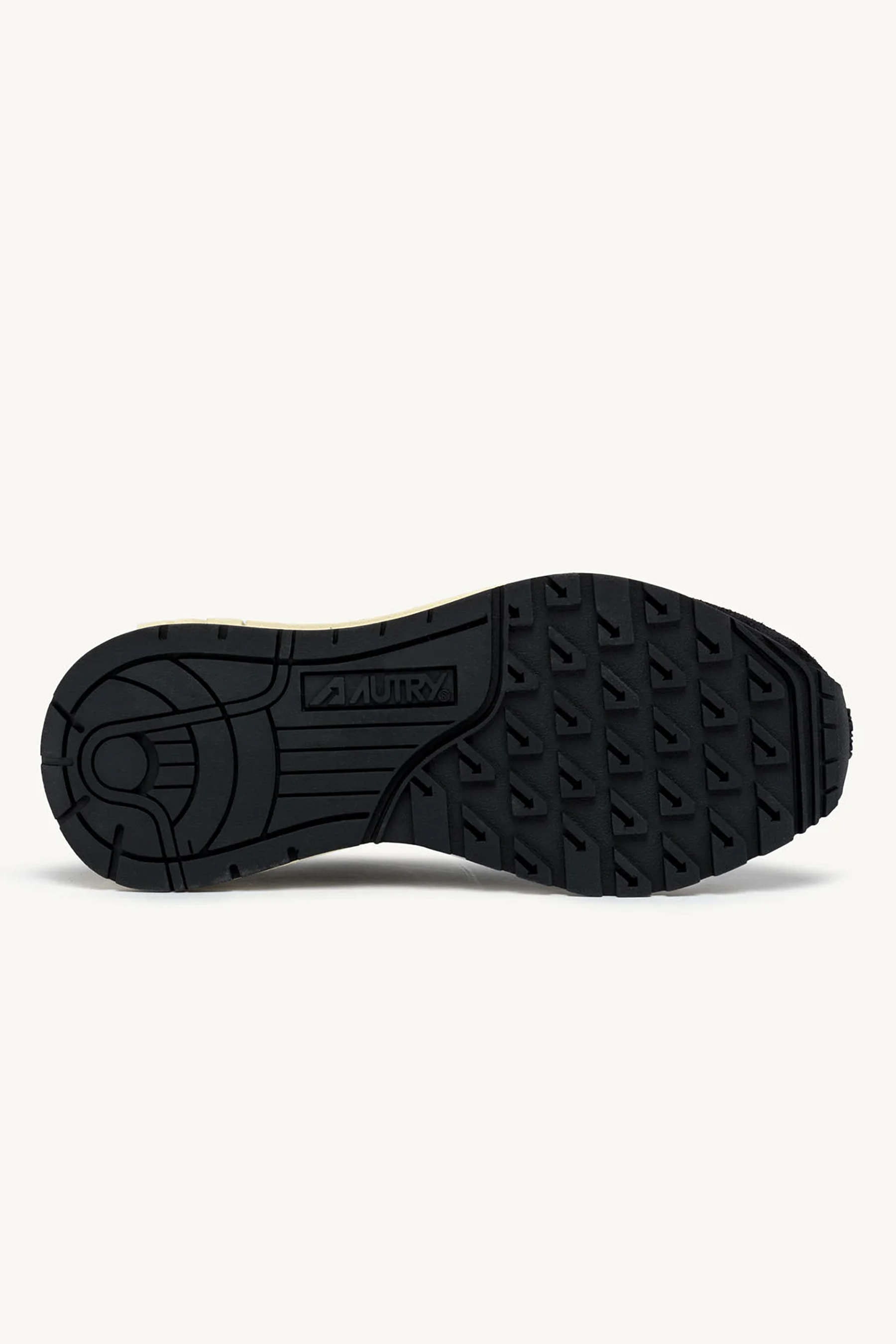 AUTRY Nylon, Suede & Craquelé Leather Sneakers Reelwind Low Bekleidung, Schuhwerk, Schuh, Sneaker