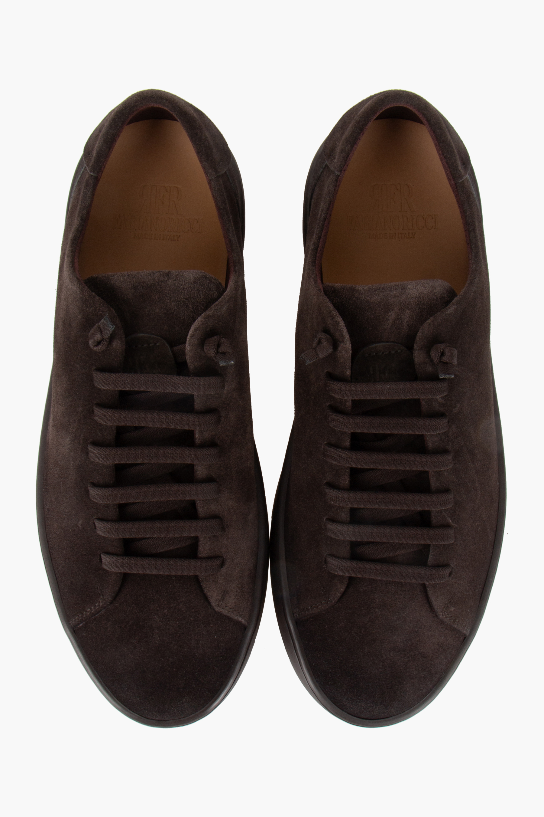 FABIANO RICCI Low-Top Slip-on Suede Sneakers Rfr Wildleder, Kleidung, Schuhwerk, Schuh, Sneaker