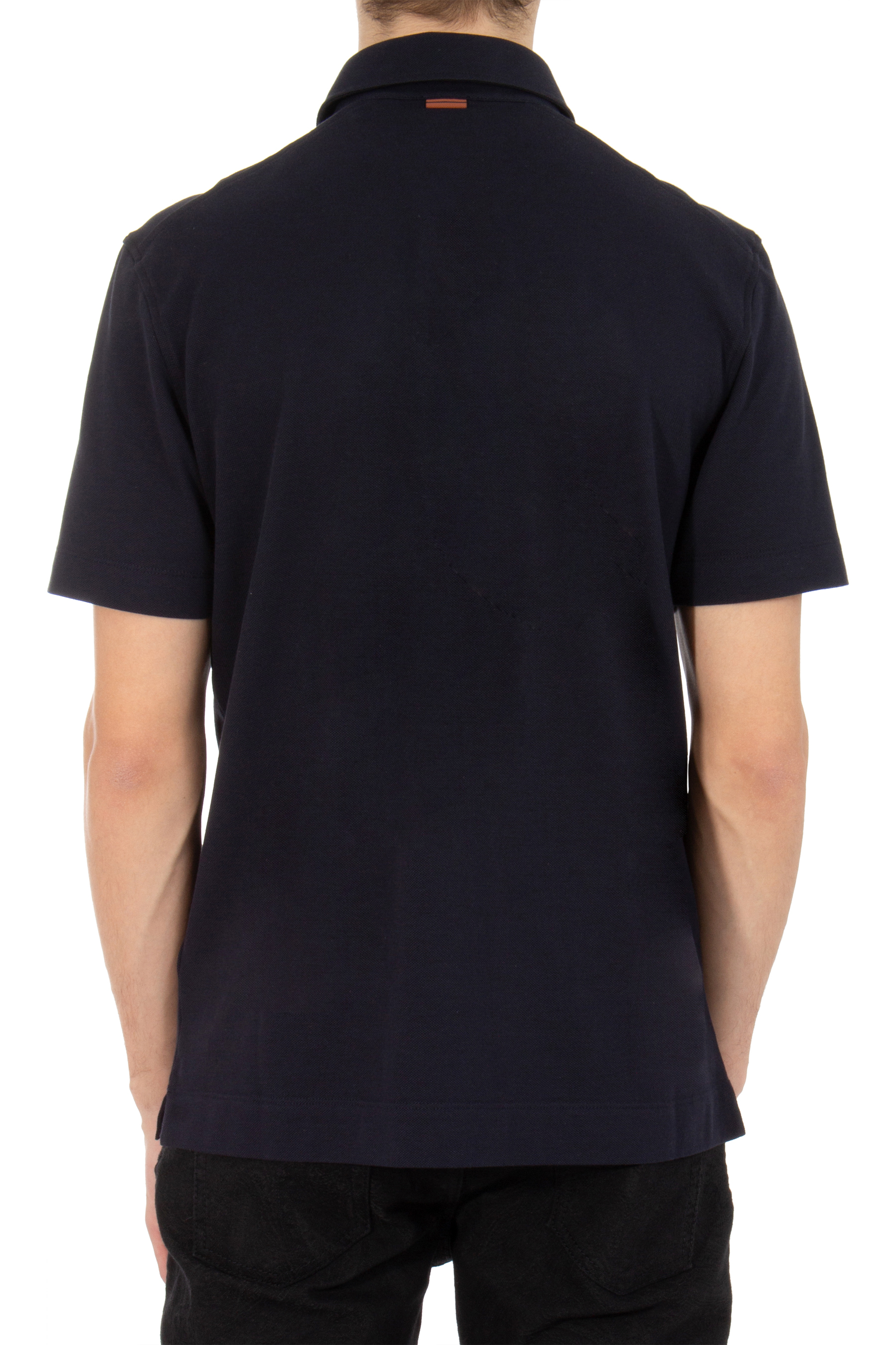ZEGNA Cotton Piqué Polo Shirt ZEGNA Cotton Piqué Polo Shirt
