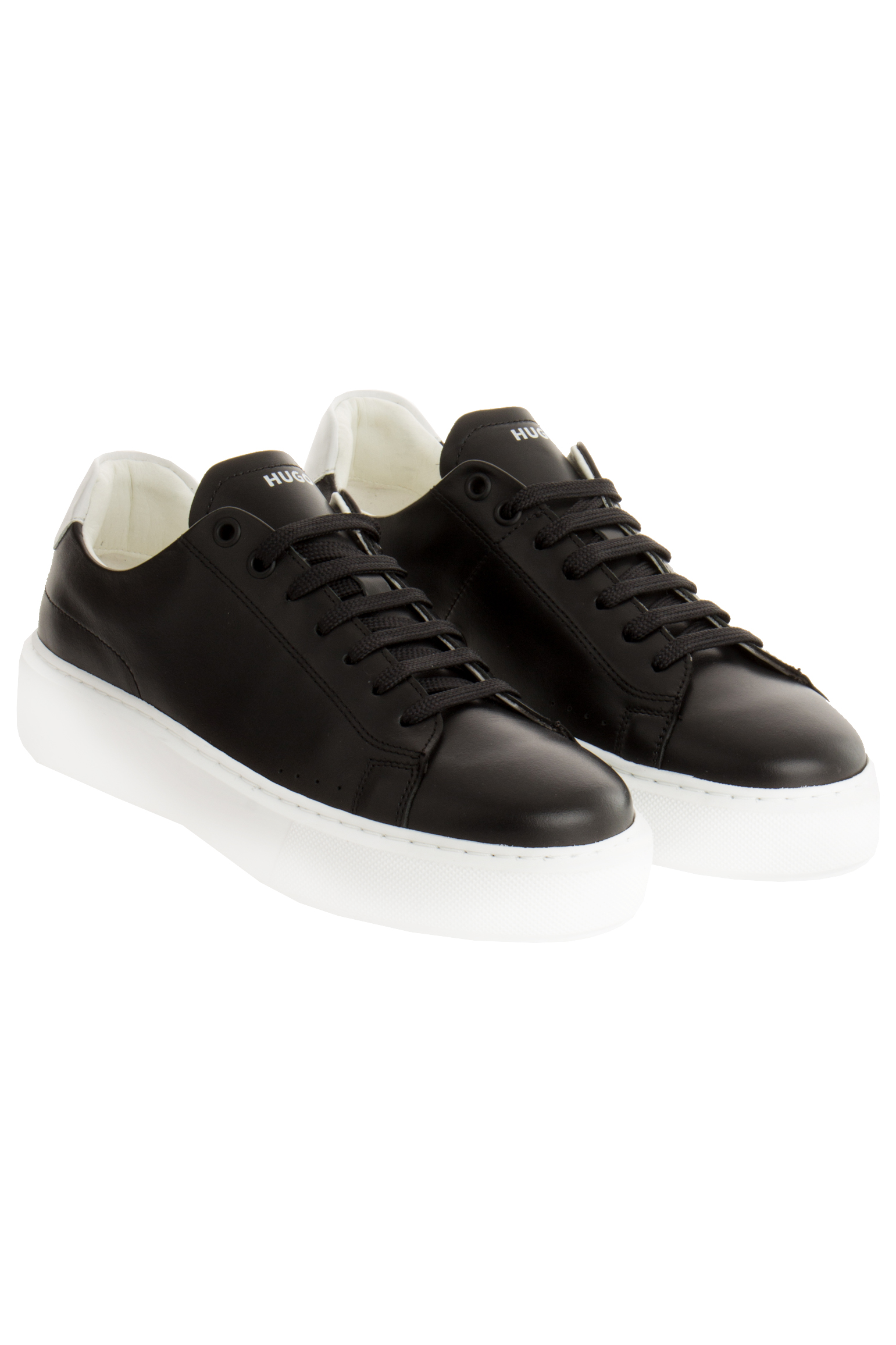 HUGO Low Top Leather Sneakers Quiver