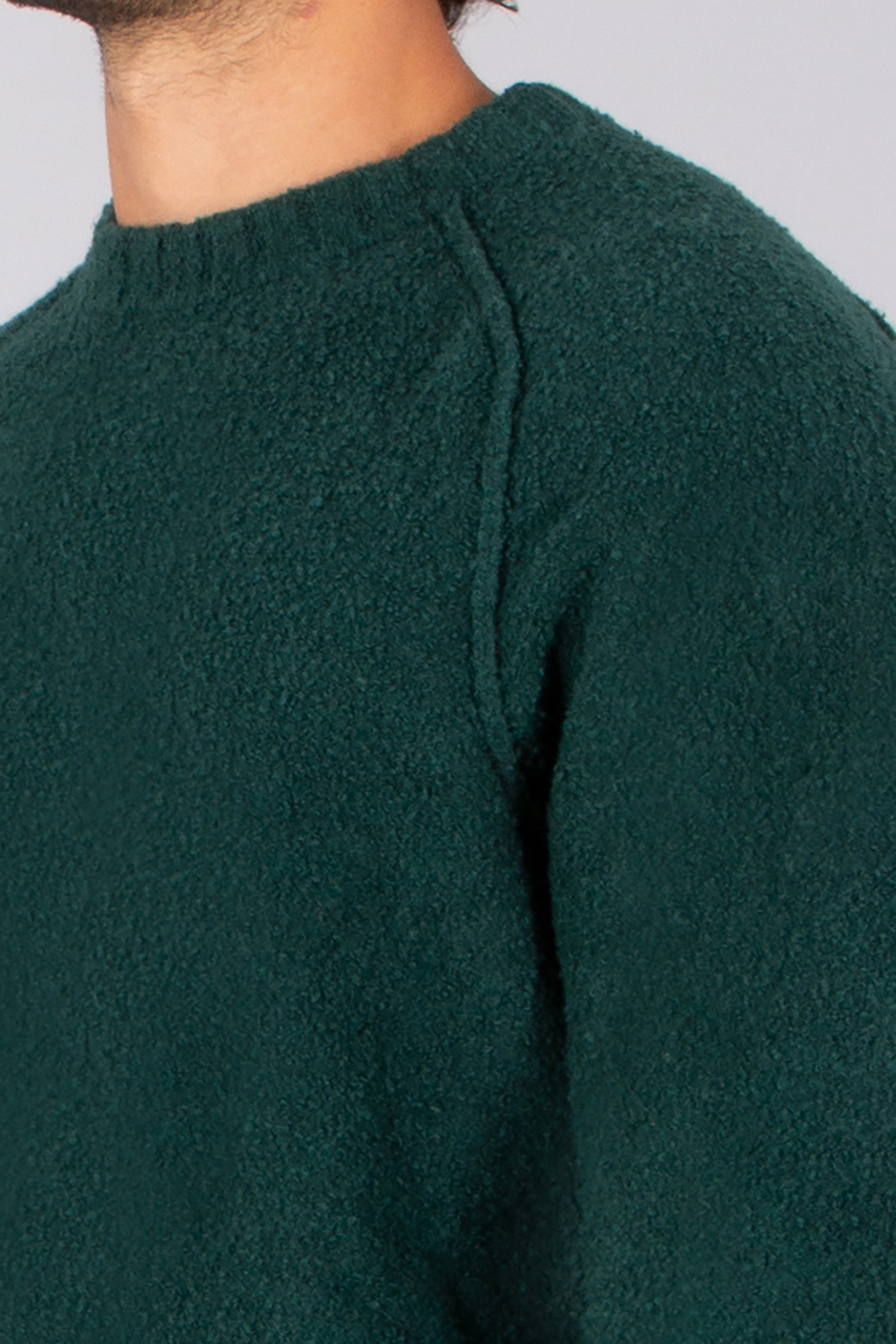 HUGO Regular Fit Cotton Blend Slub Crew Neck Sweater San Christopher Strickwaren, Pullover, Erwachsener, Mann, Person