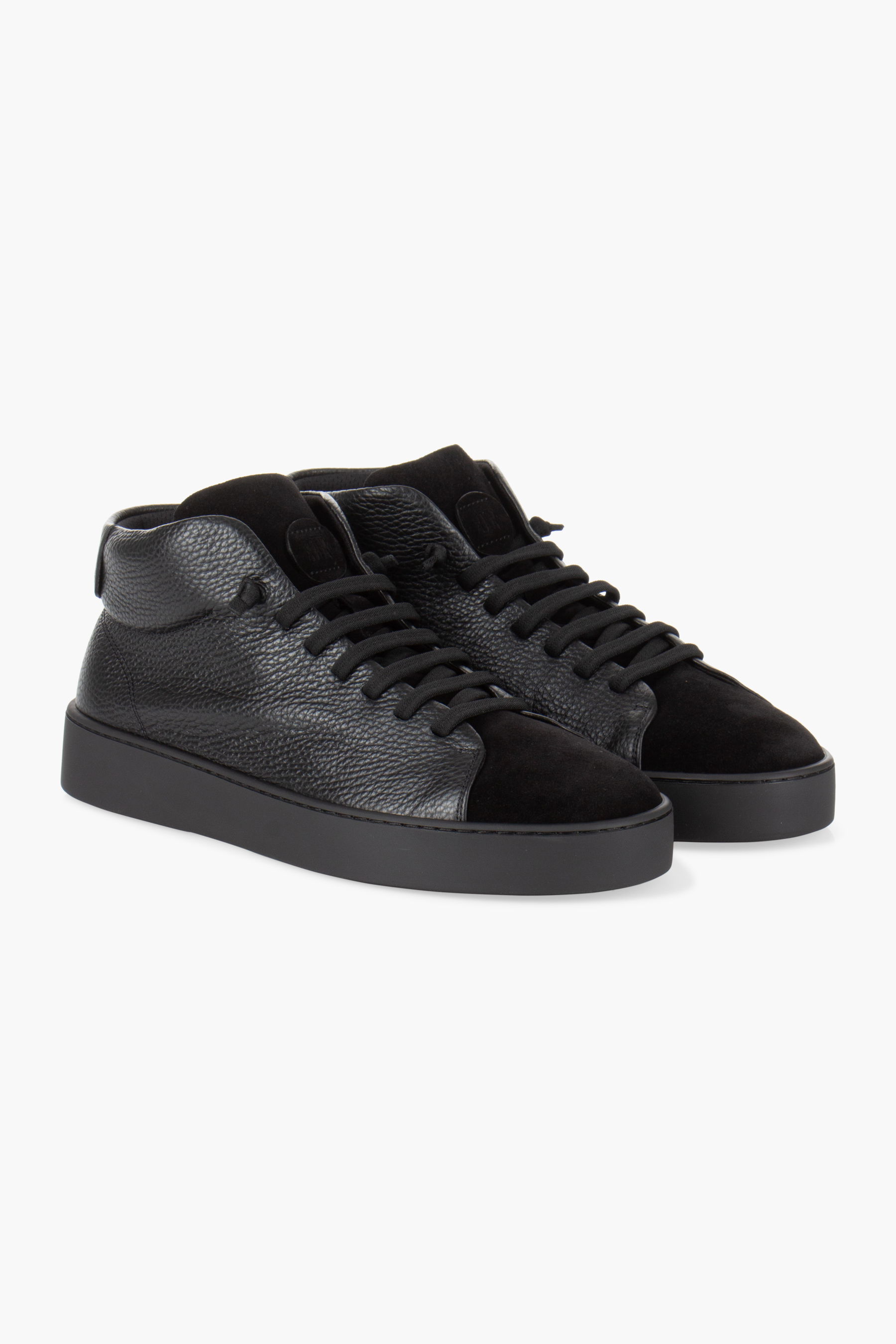 FABIANO RICCI High-Top Slip-On Leather Sneakers Rfr Bekleidung, Schuhwerk, Schuh, Sneaker, Wildleder
