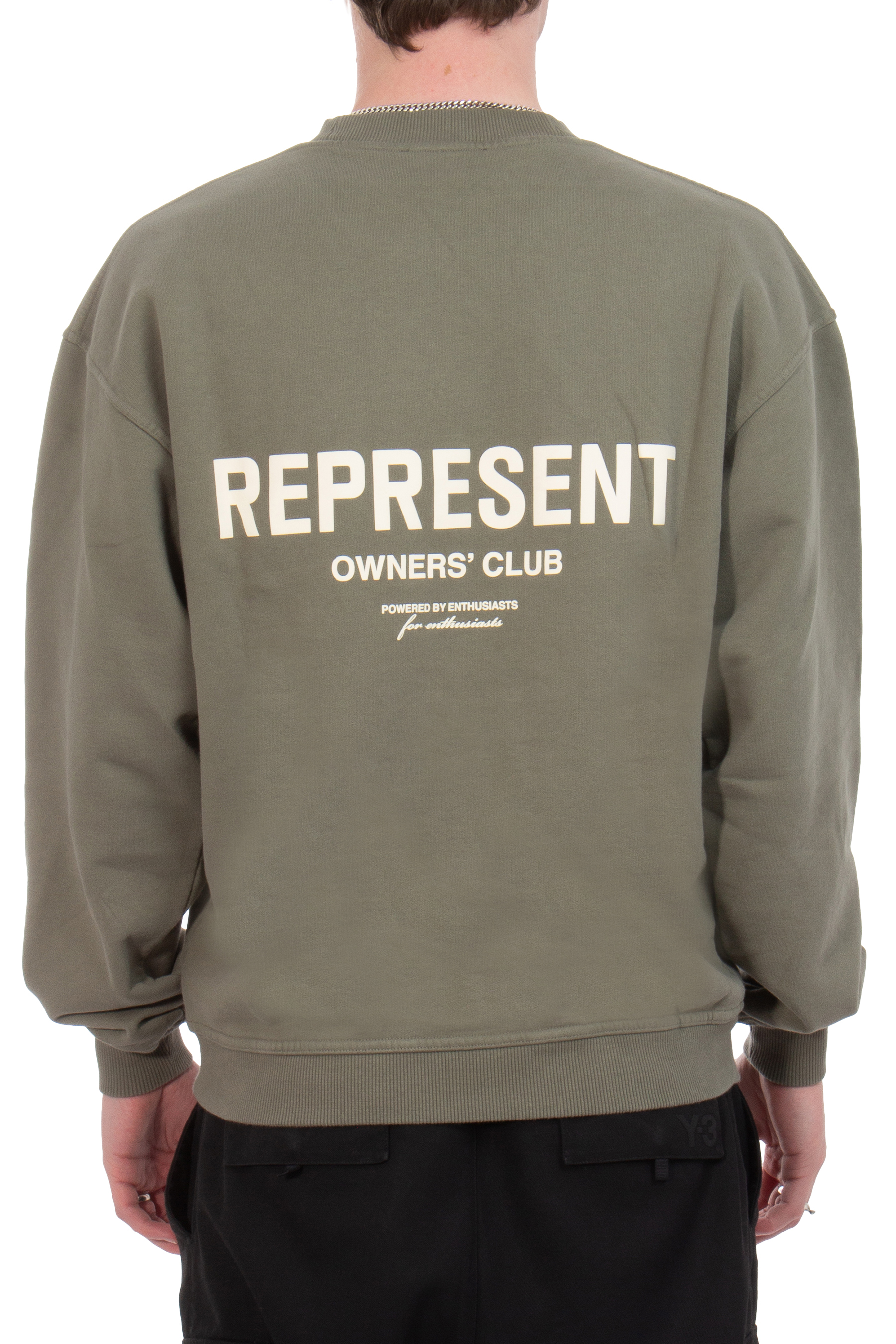 REPRESENT Owners Club Cotton Sweatshirt REPRESENT Owners Club Cotton Sweatshirt