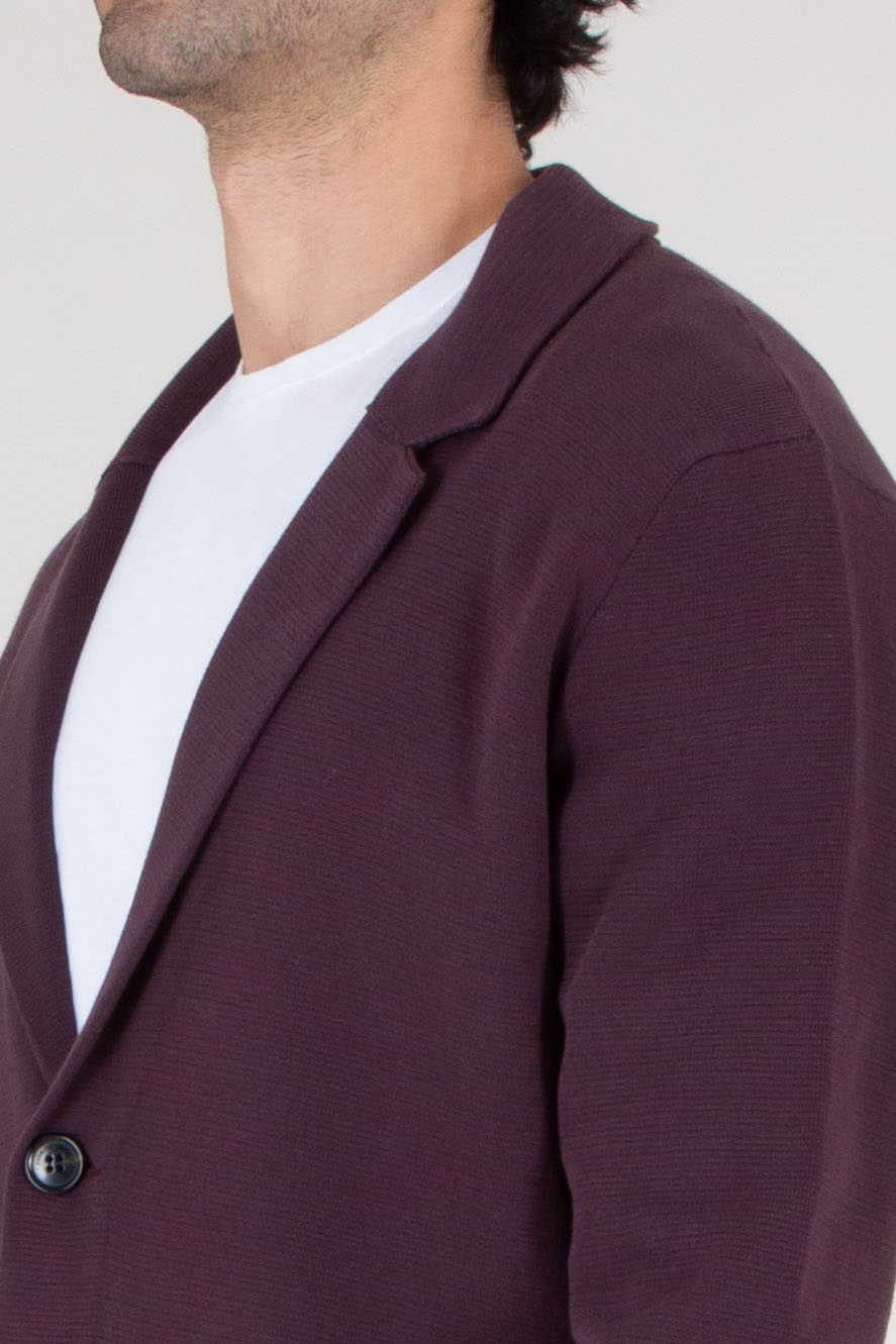 ROBERTO COLLINA Woven Cotton Cardigan Fico