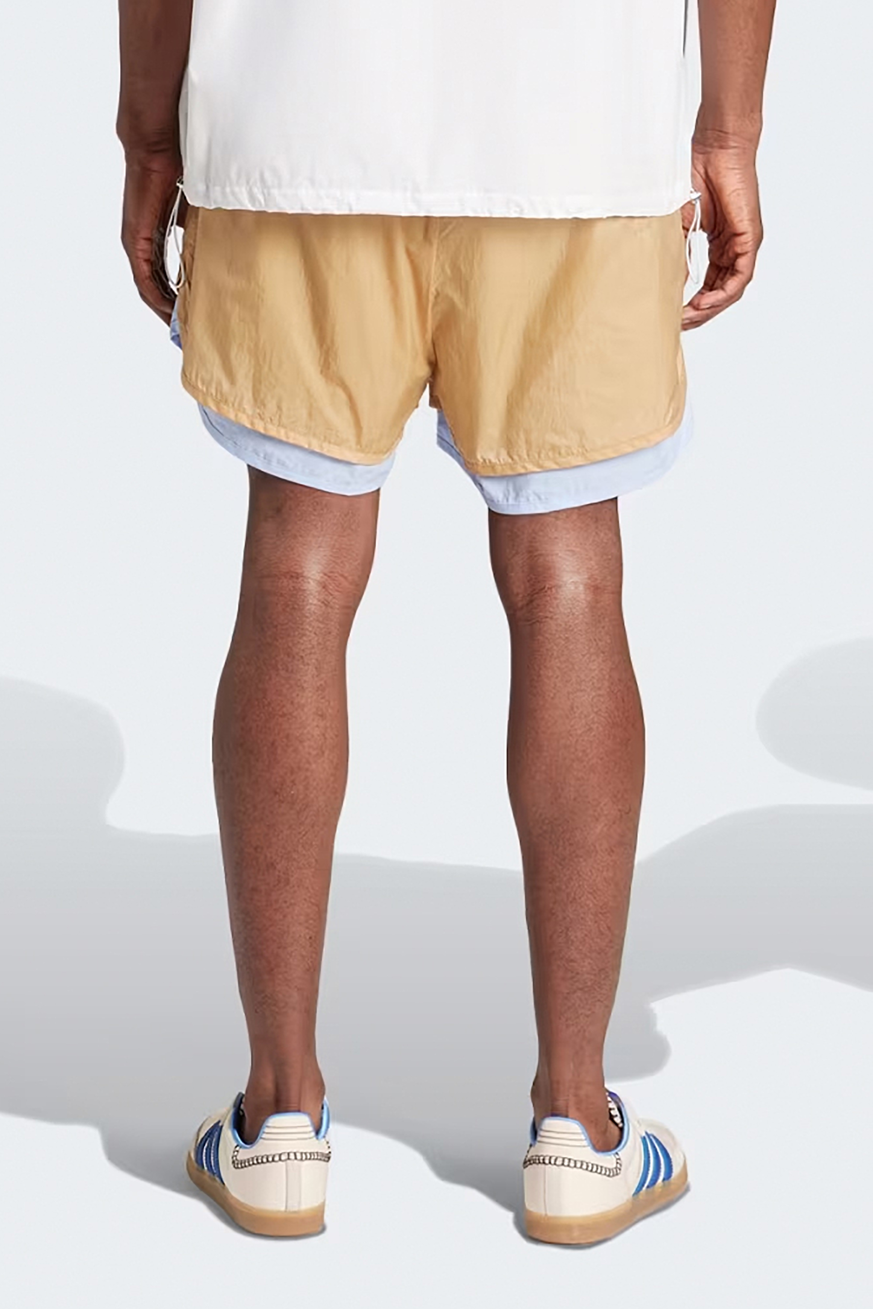 ADIDAS x Wales Bonner Recycled Nylon Layered Shorts ADIDAS x Wales Bonner Recycled Nylon Layered Shorts
