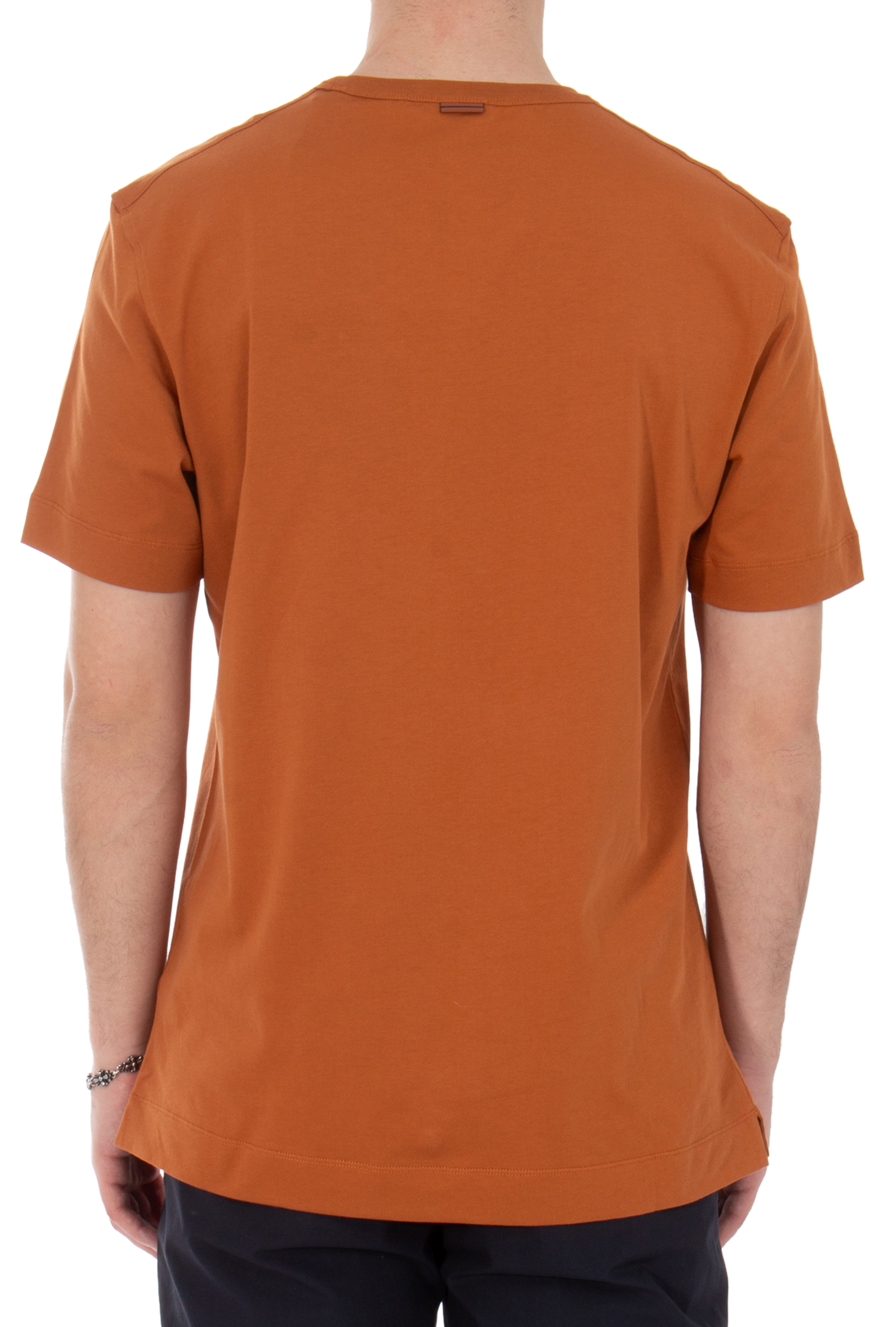ZEGNA Embroidered Cotton Jersey Wear T-Shirt ZEGNA Embroidered Cotton Jersey Wear T-Shirt