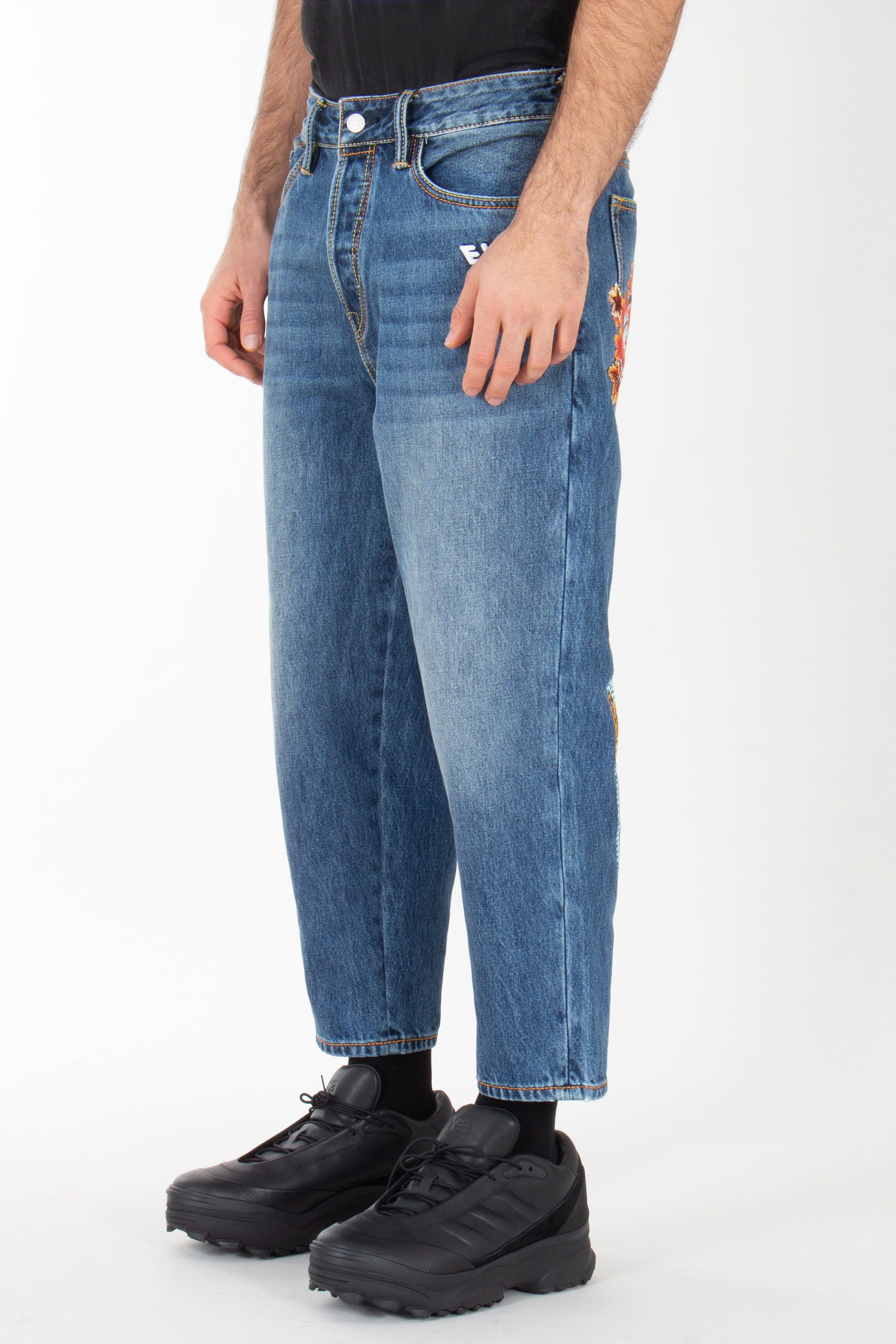 Bekleidung, Hosen, Jeans, Schuhwerk, Schuh